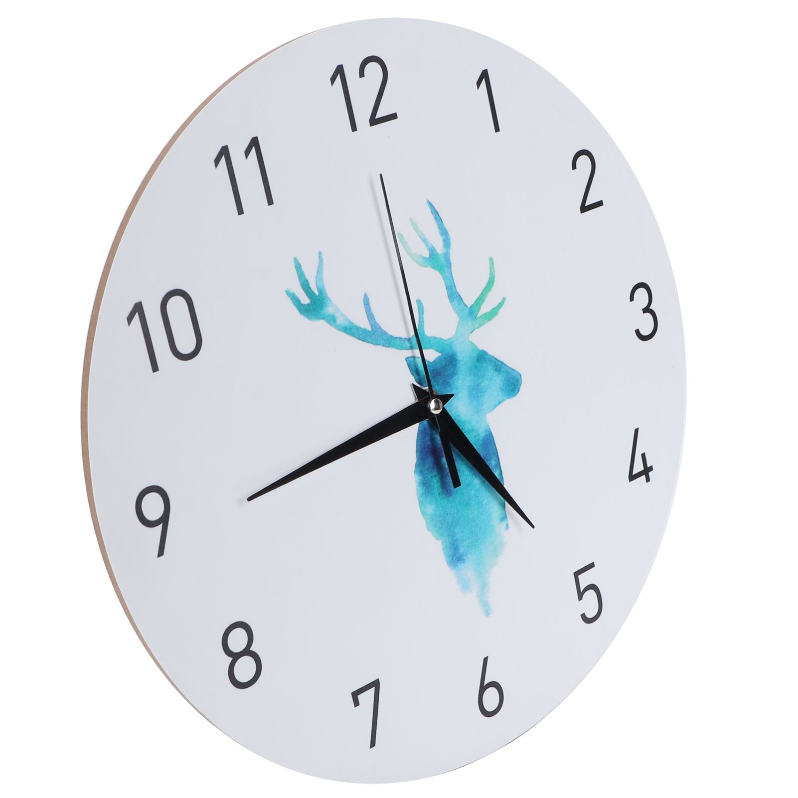 29CM Retro European Style Wall Clock Silent Non Ticking Clock for Living Room view 4