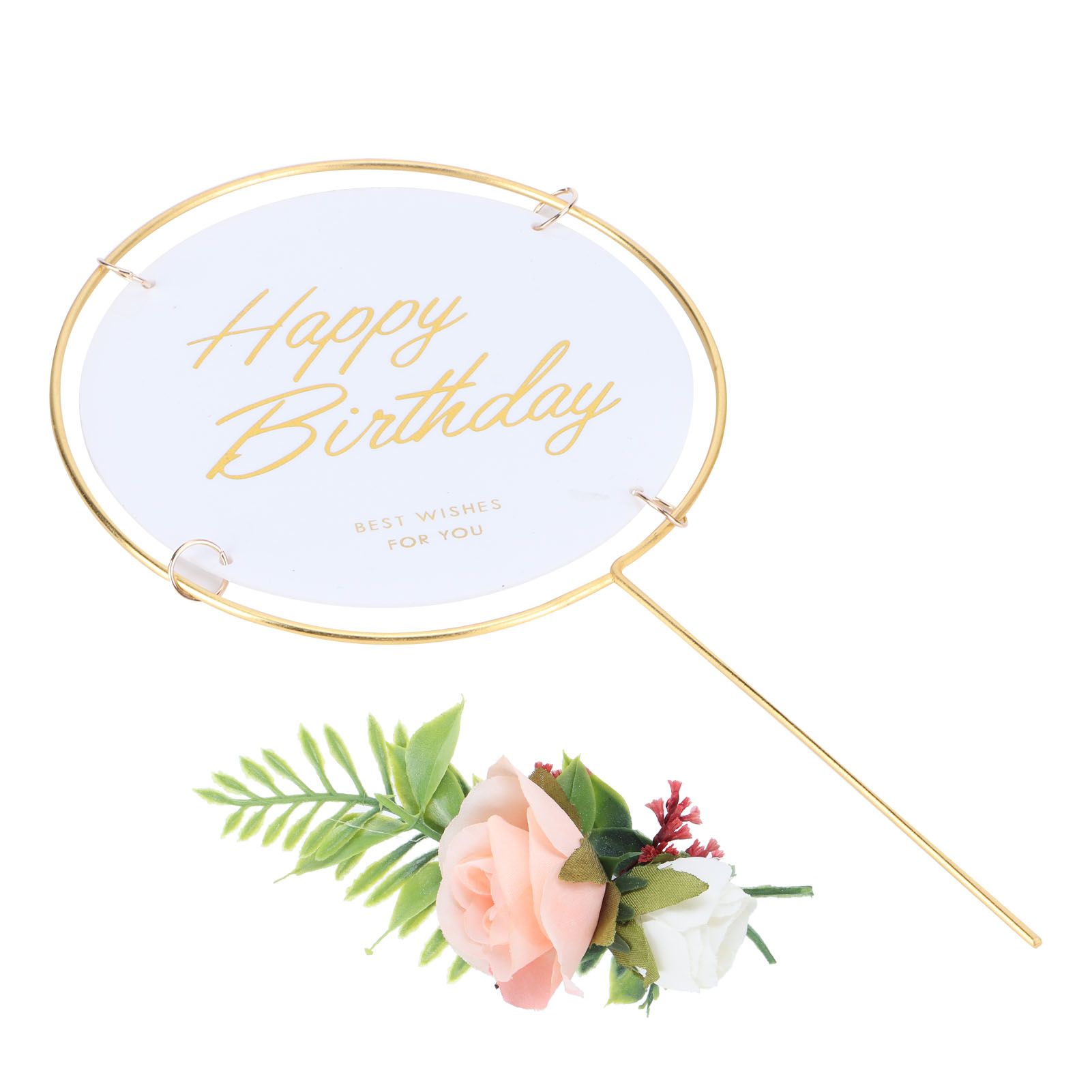 Metal Cake Inserts Round Cake Decoration Inserts Topper Birthday Cake Crafts view 5