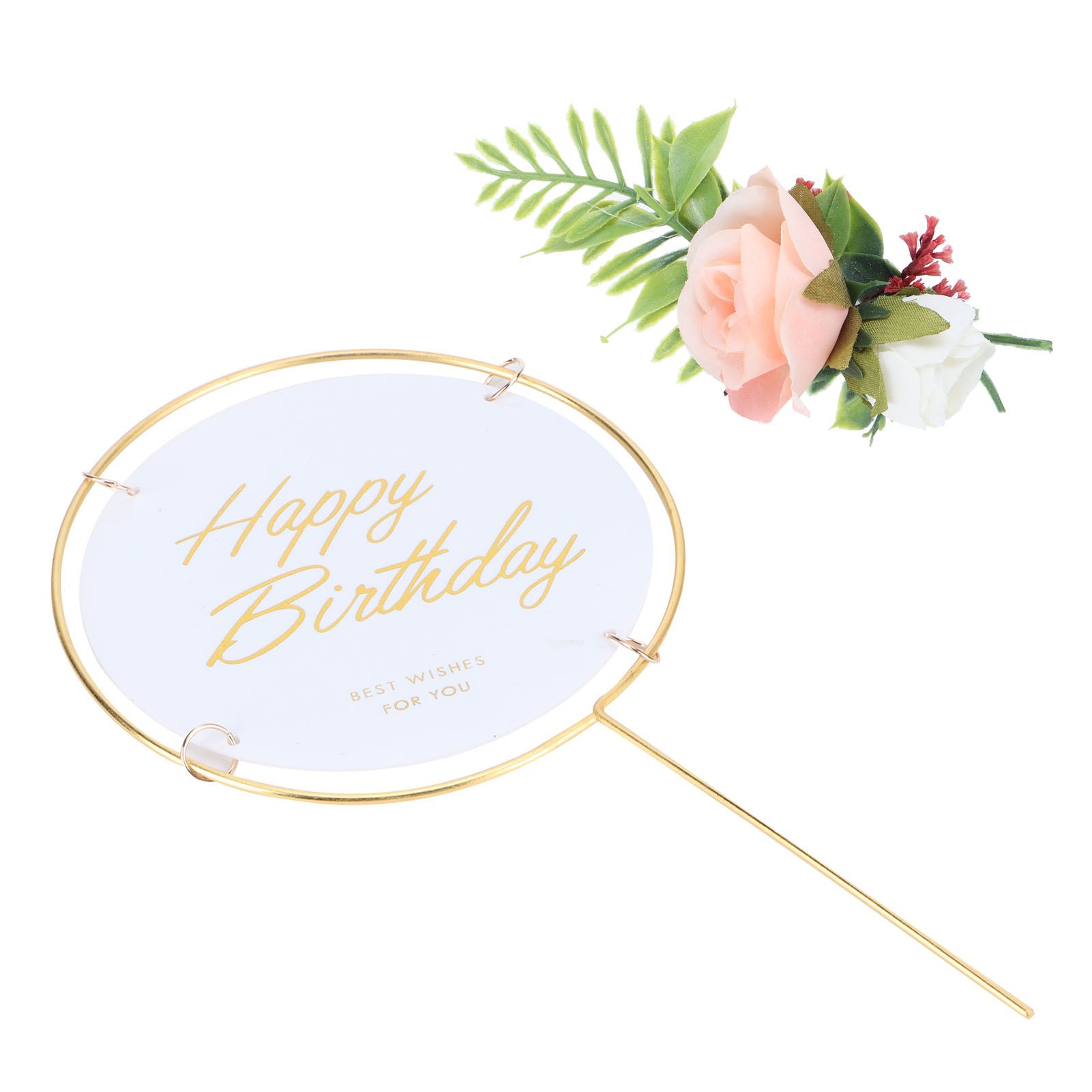 Metal Cake Inserts Round Cake Decoration Inserts Topper Birthday Cake Crafts view 6