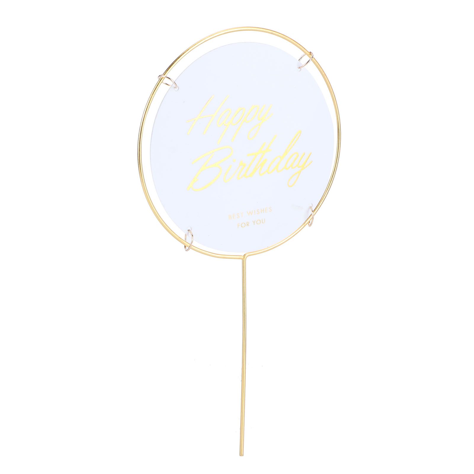 Metal Cake Inserts Round Cake Decoration Inserts Topper Birthday Cake Crafts view 13