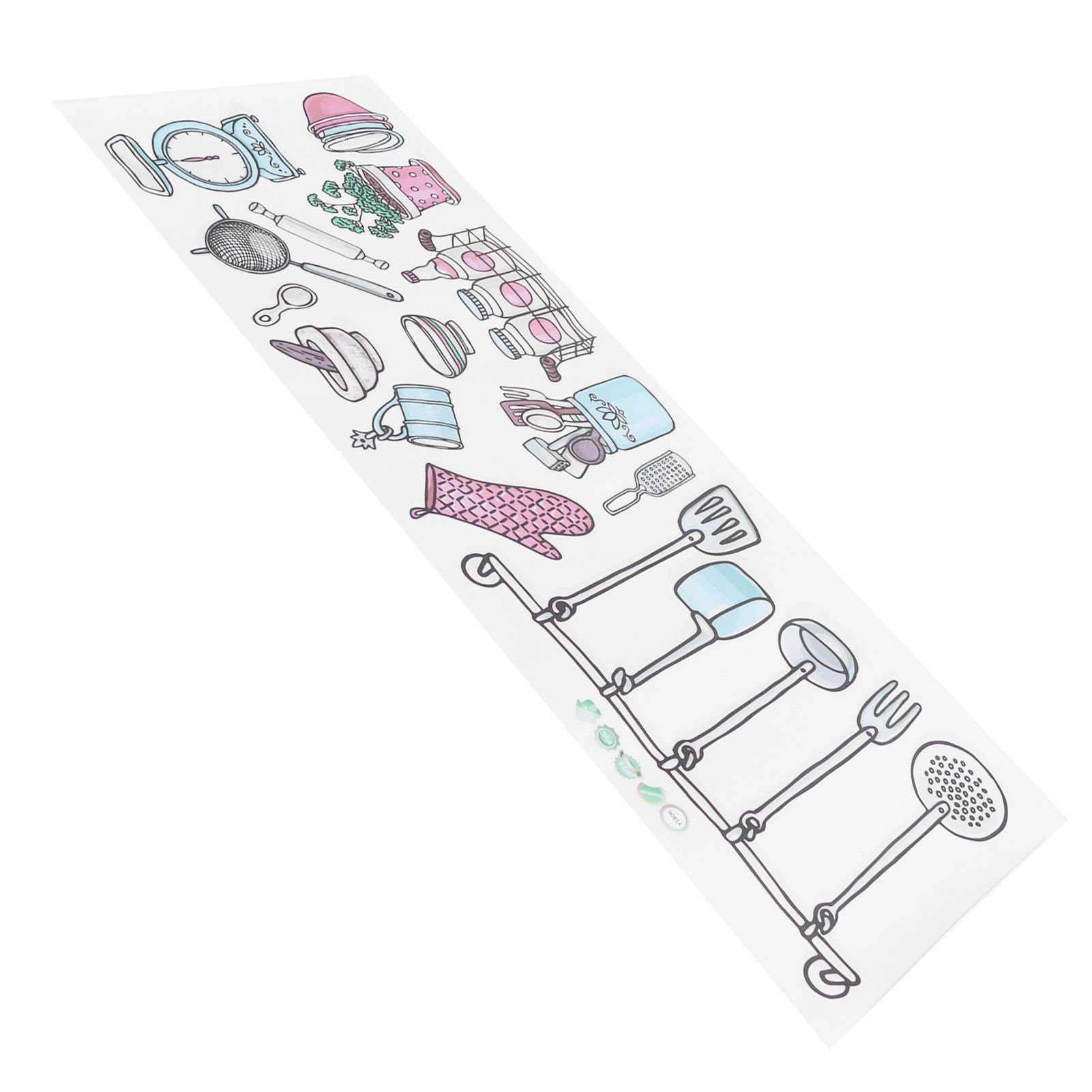Originality Kitchen Wallpaper Self‑Adhesive Kitchenware Pattern Sticker for view 6