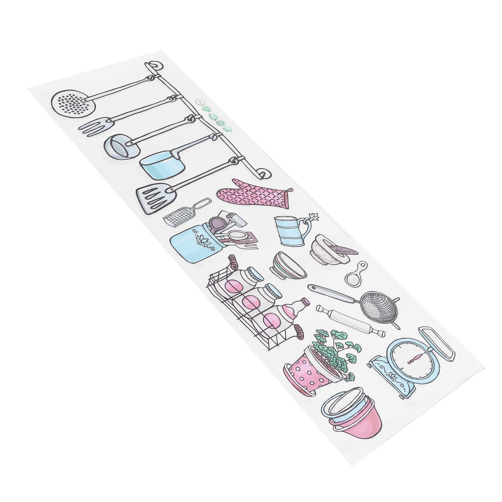Originality Kitchen Wallpaper Self‑Adhesive Kitchenware Pattern Sticker for view 10