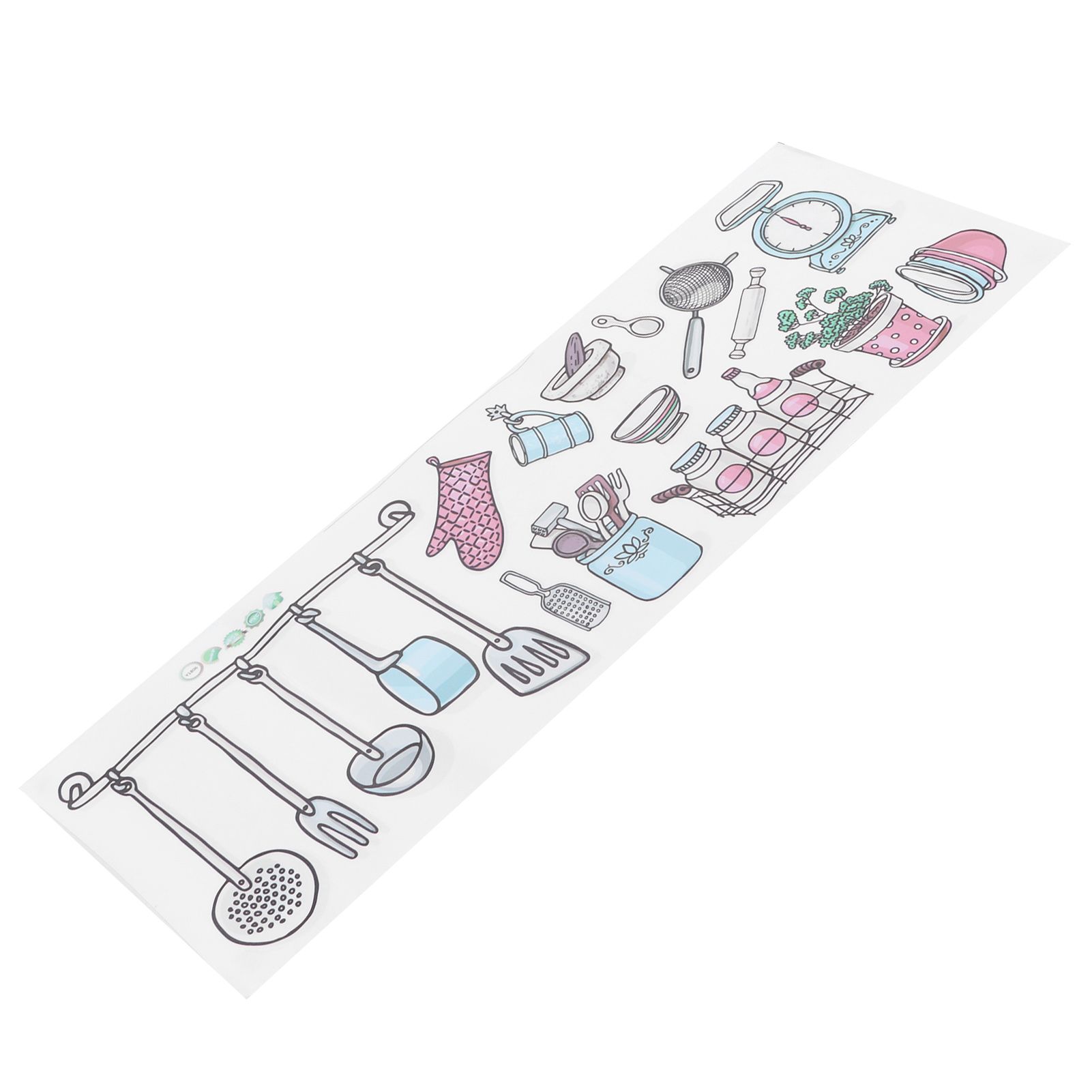 Originality Kitchen Wallpaper Self‑Adhesive Kitchenware Pattern Sticker for view 12