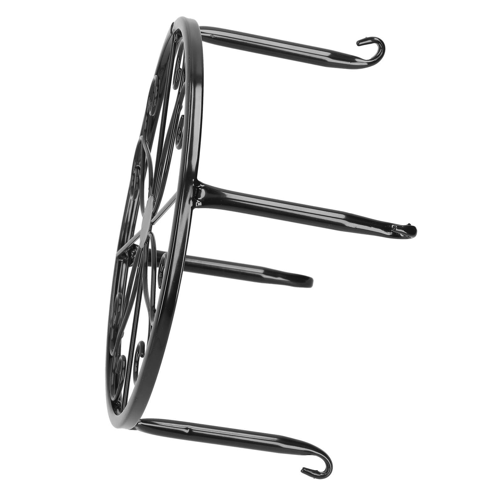 Wrought Iron Plant Stand Flower Pot Holder Stand Indoor Outdoor Display Rack view 7