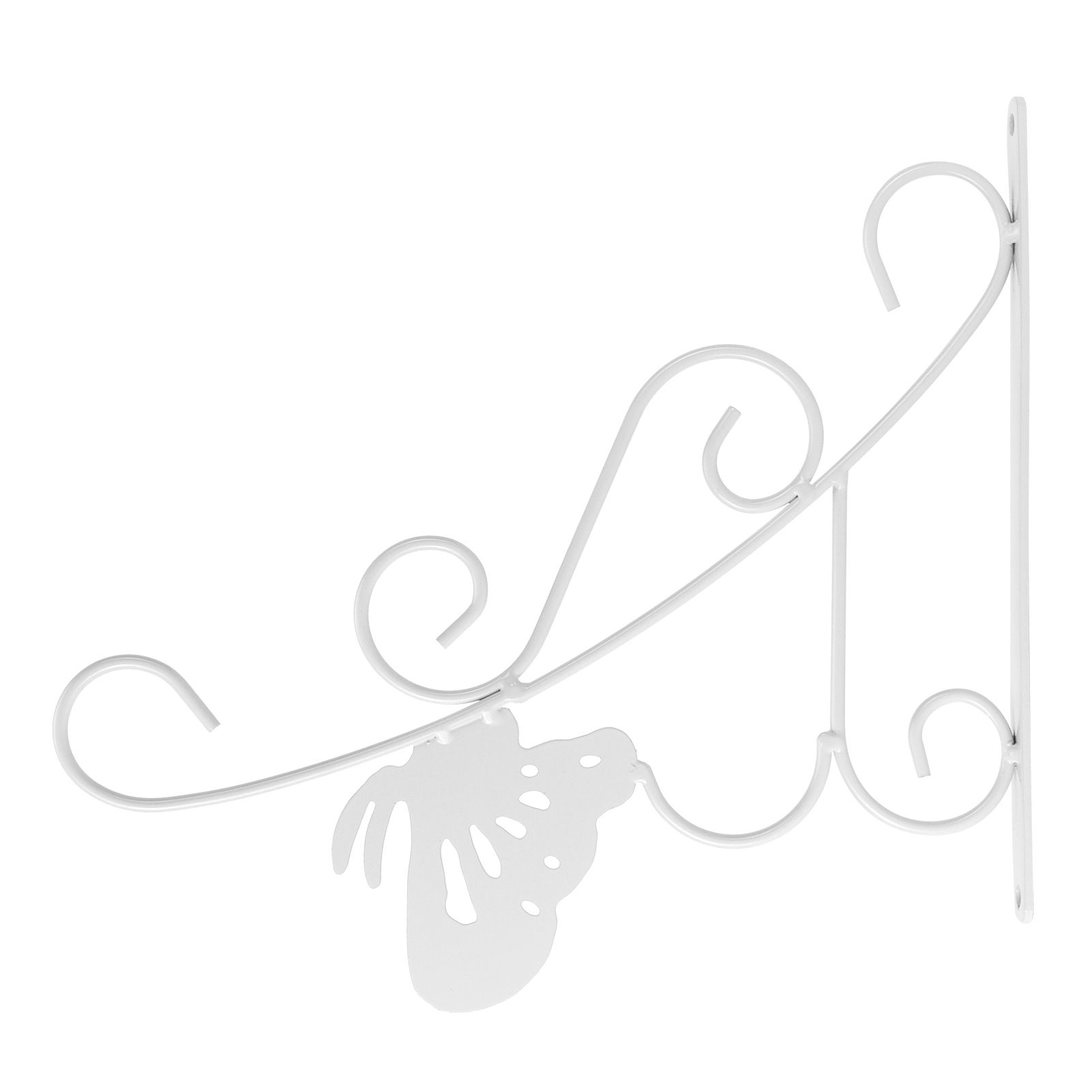 Flower Pot Hanging Hook European Style Wrought Iron Plants Hanger for Garden view 2