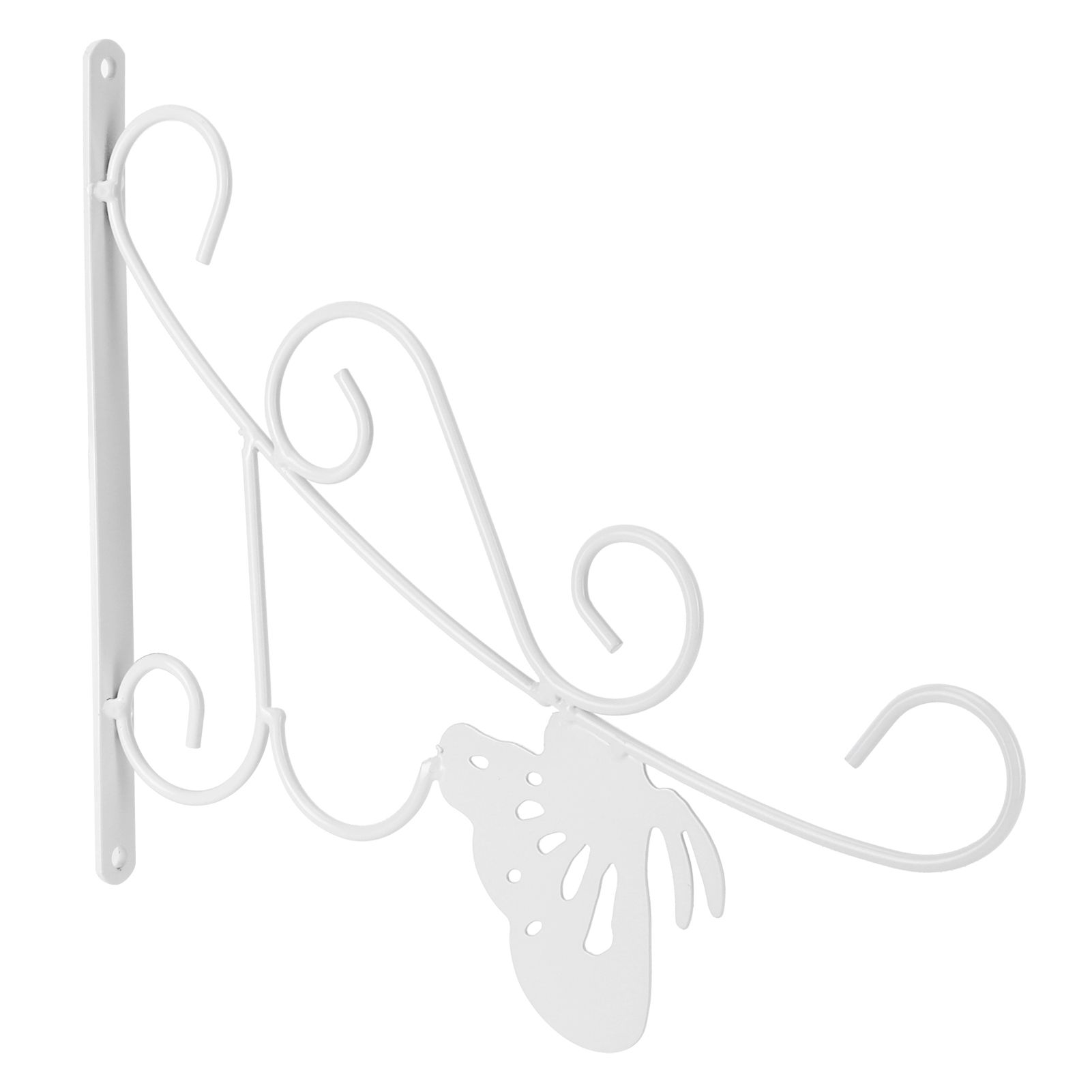 Flower Pot Hanging Hook European Style Wrought Iron Plants Hanger for Garden view 4