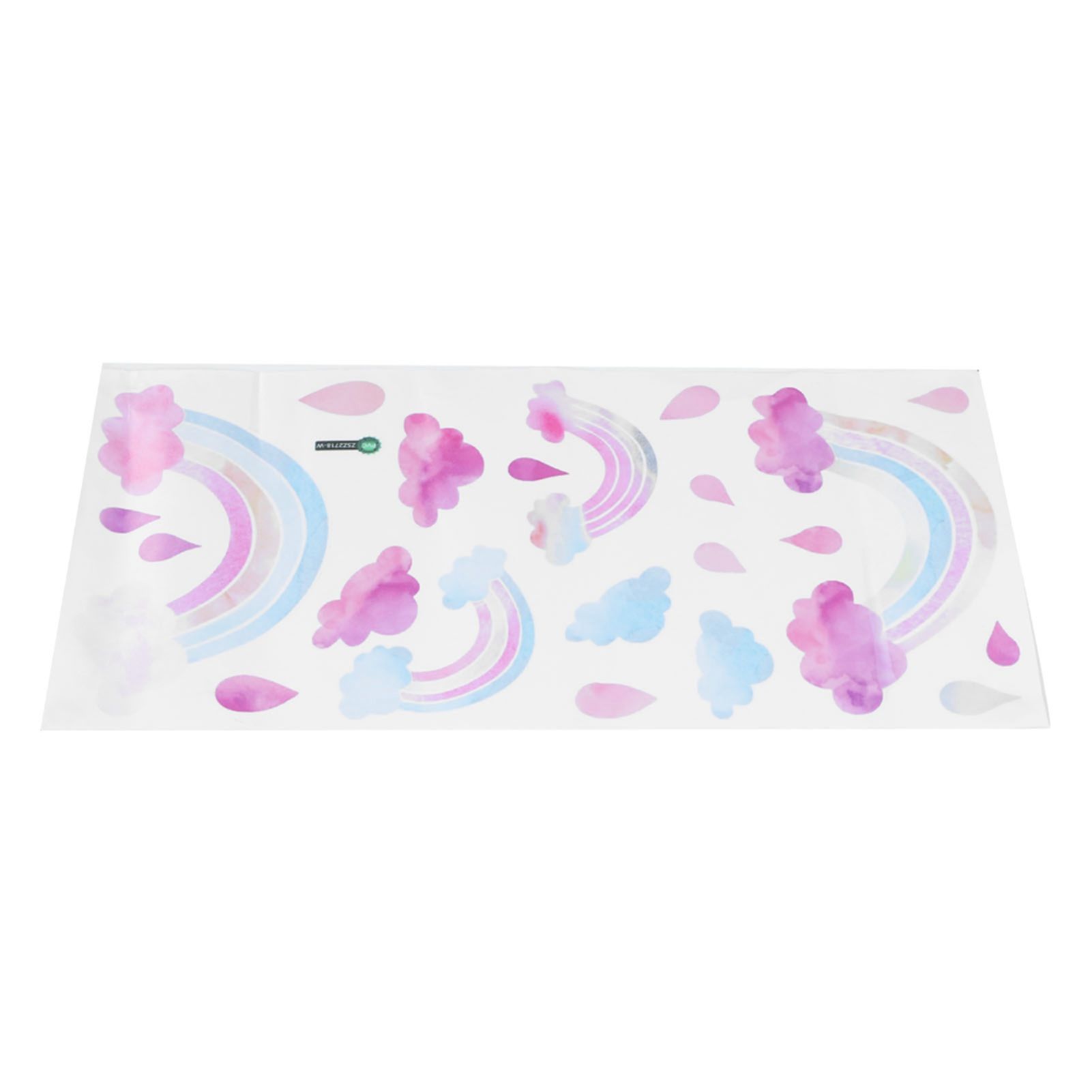Self Adhesive Wall Sticker Cute Clouds Raindrop Pattern Decal Children's Room view 6