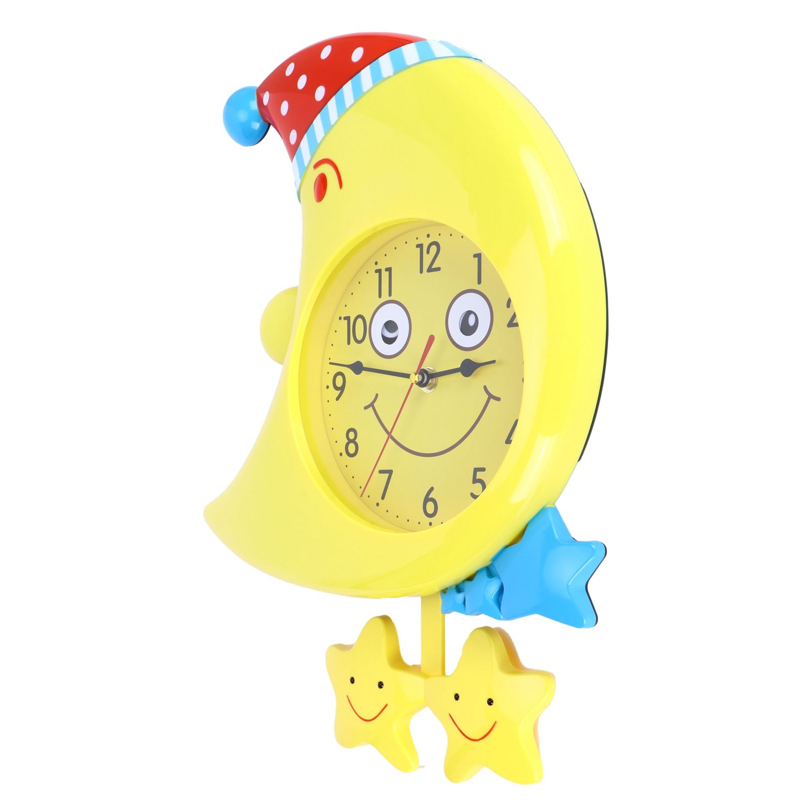 Wall Clock Cartoon Silent Non Ticking Decorative Wall Clock for Kid's Bedroom view 3