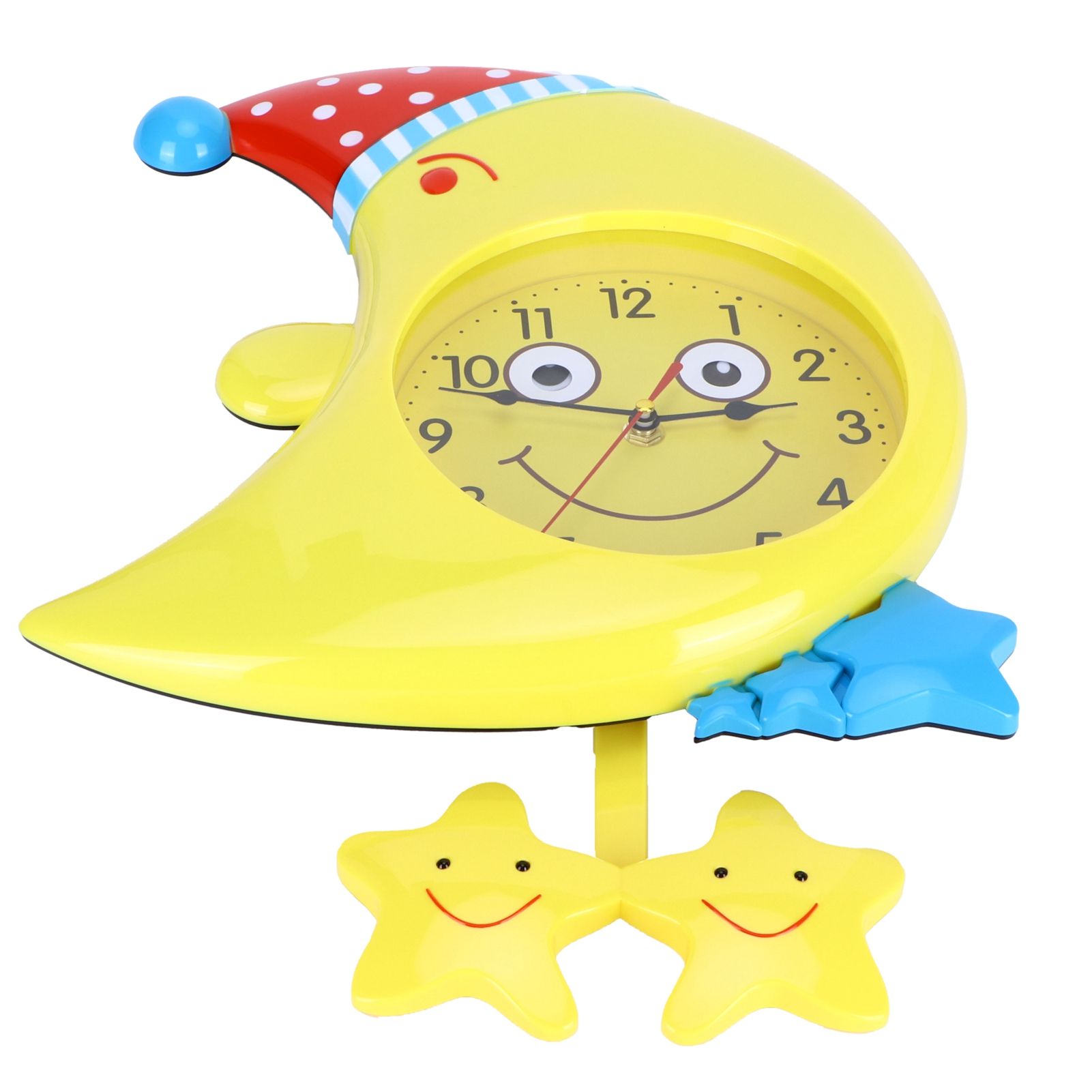Wall Clock Cartoon Silent Non Ticking Decorative Wall Clock for Kid's Bedroom view 8