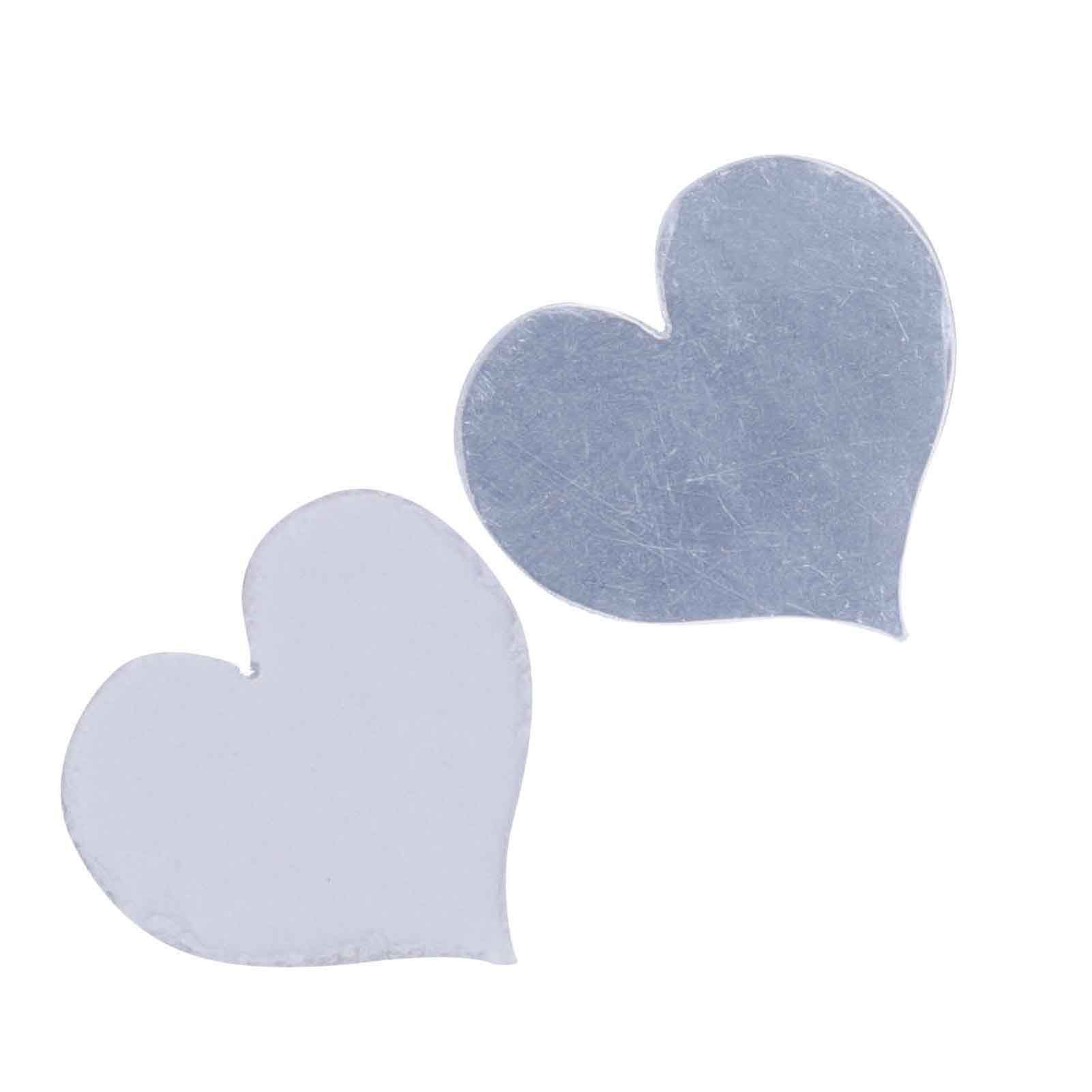 100PCS Self‑Adhesive Mirror Wall Stickers Heart Shape DIY Wall Decal for Home view 13