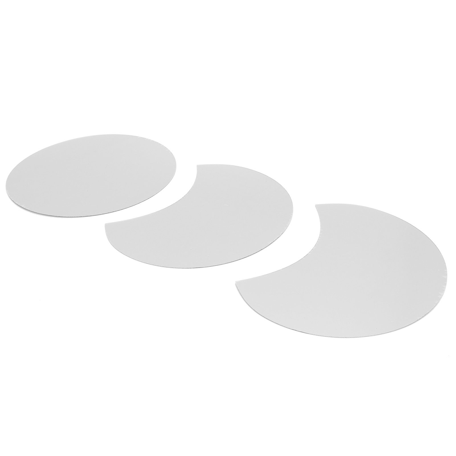 Round Mirror Wall Sticker DIY Wall Decal for Home Living Room TV Background view 4