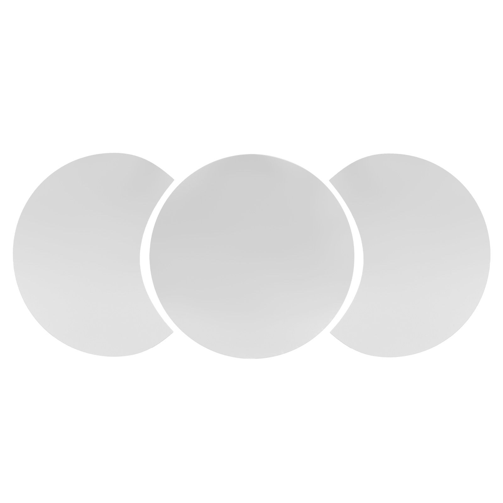 Round Mirror Wall Sticker DIY Wall Decal for Home Living Room TV Background view 6