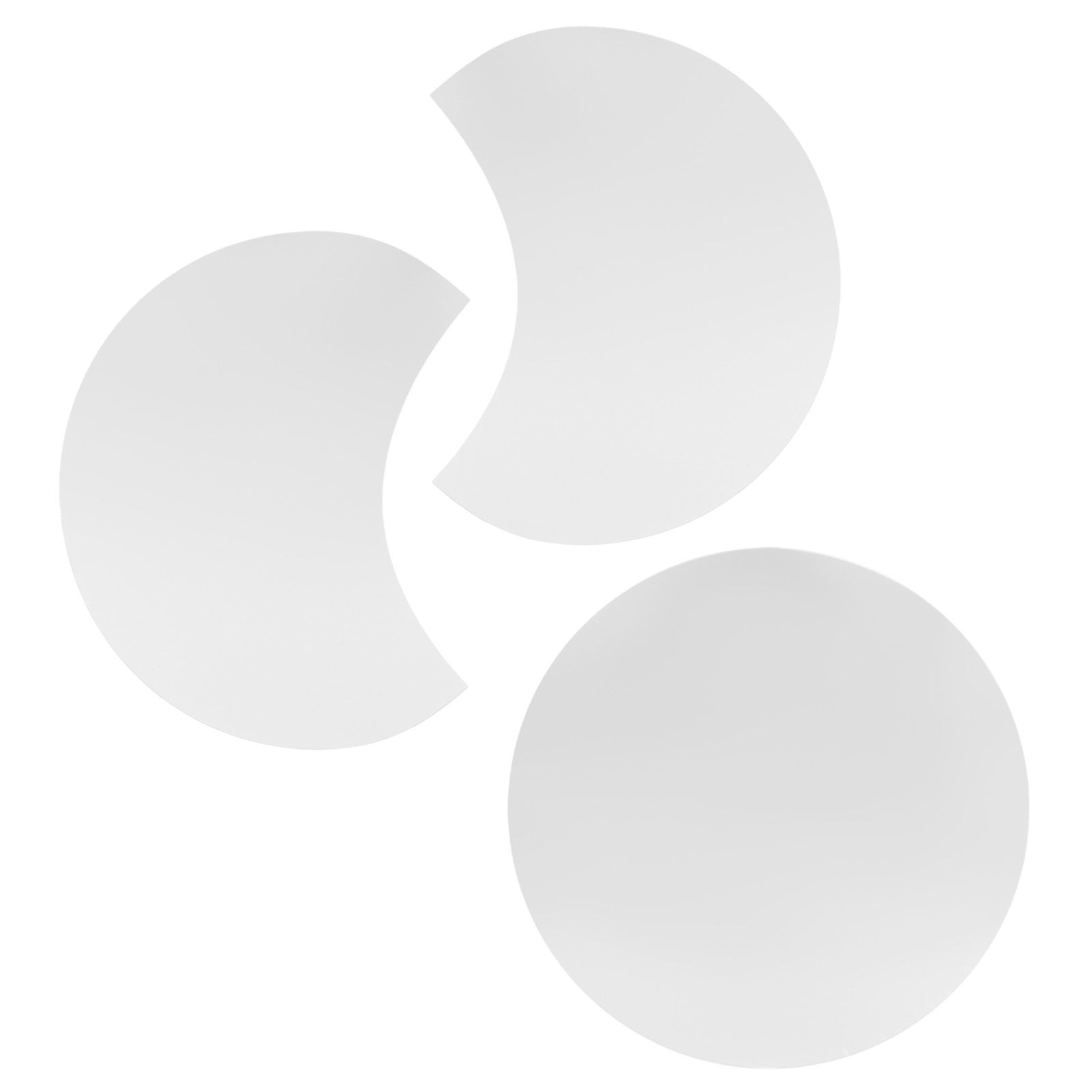Round Mirror Wall Sticker DIY Wall Decal for Home Living Room TV Background view 9