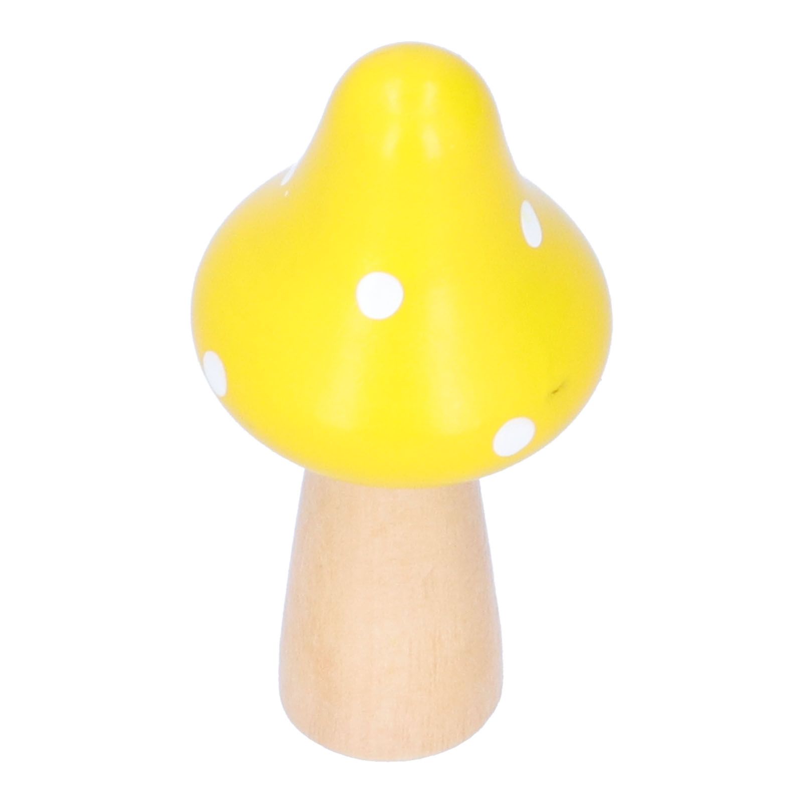 3Pcs/Set Mushroom Crafts Innovative Cute Wooden Ornaments Home Office Desktop view 13
