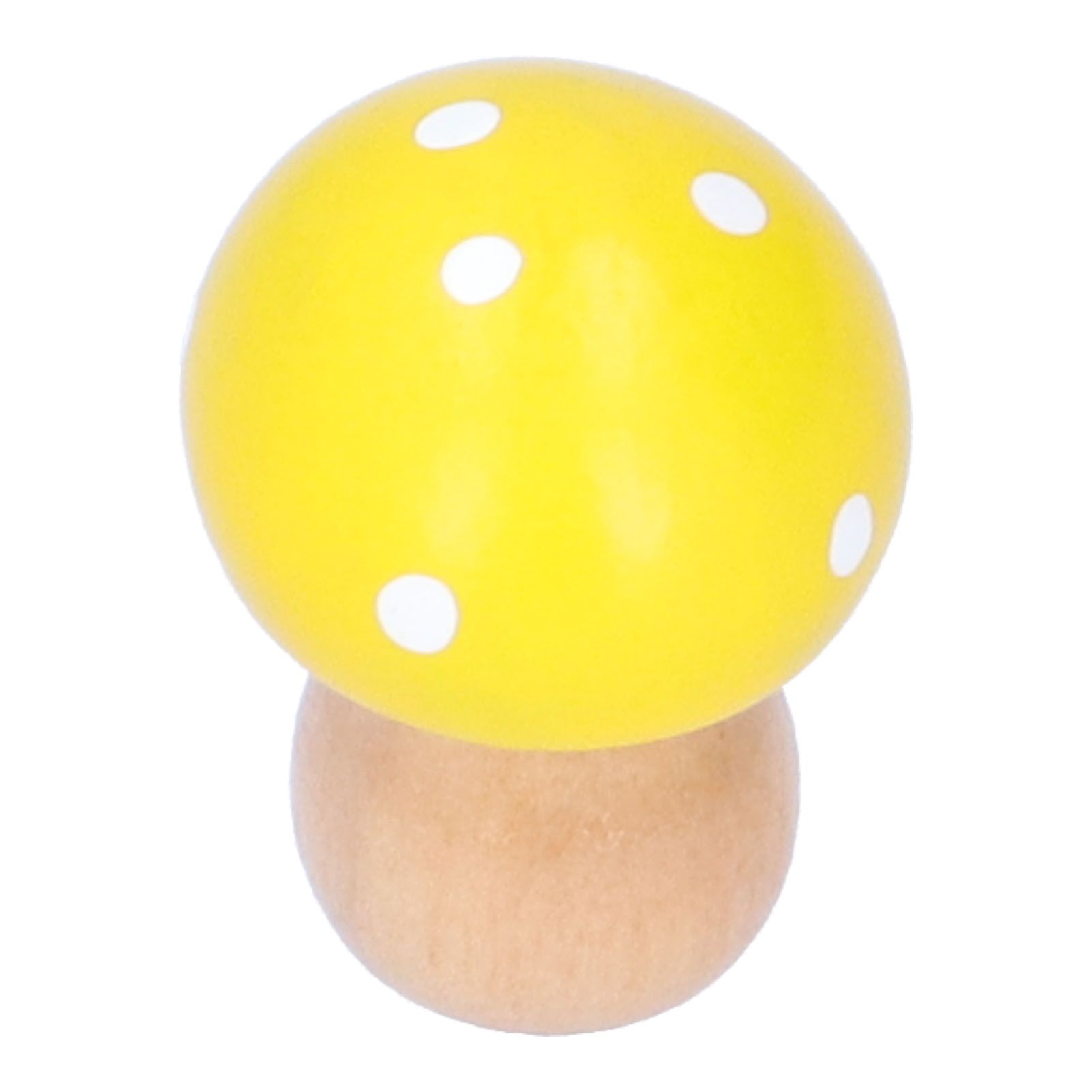 3Pcs/Set Mushroom Crafts Innovative Cute Wooden Ornaments Home Office Desktop view 14