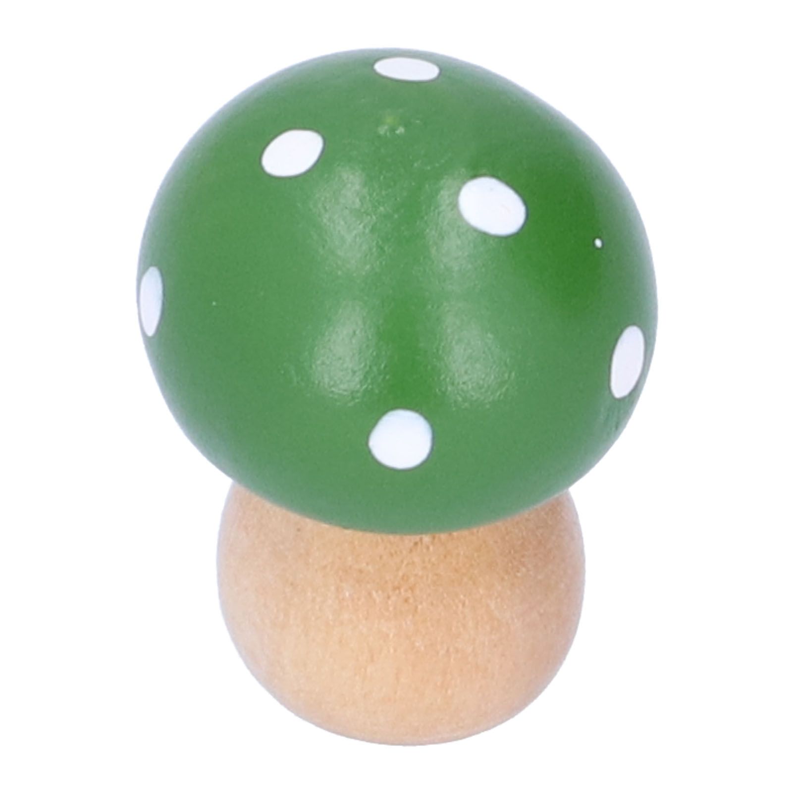 3Pcs/Set Mushroom Crafts Innovative Cute Wooden Ornaments Home Office Desktop view 14