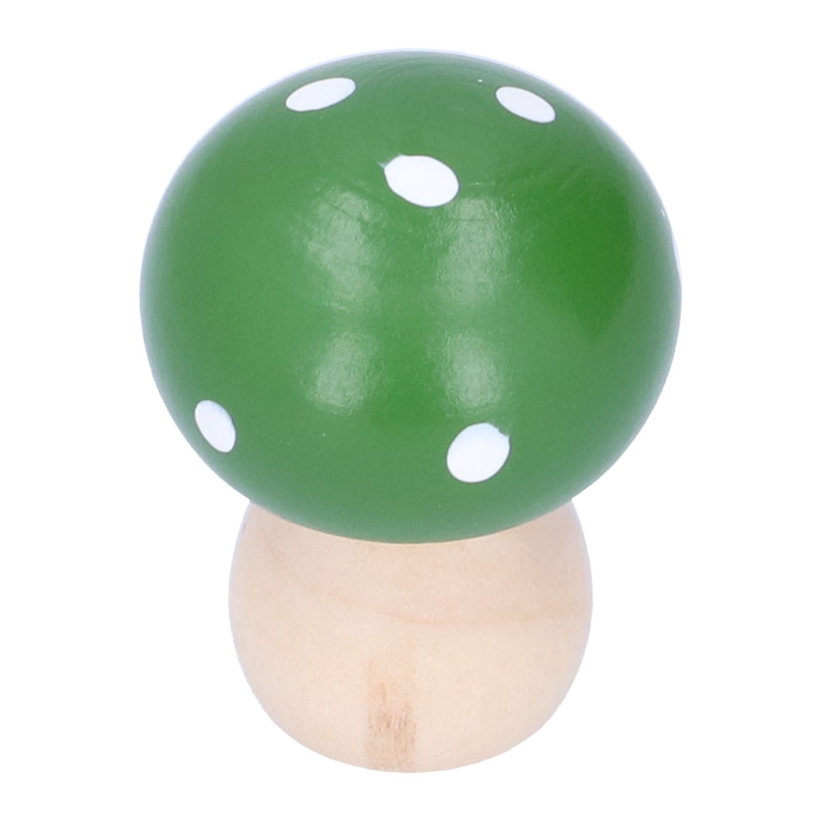 3Pcs/Set Mushroom Crafts Innovative Cute Wooden Ornaments Home Office Desktop view 15