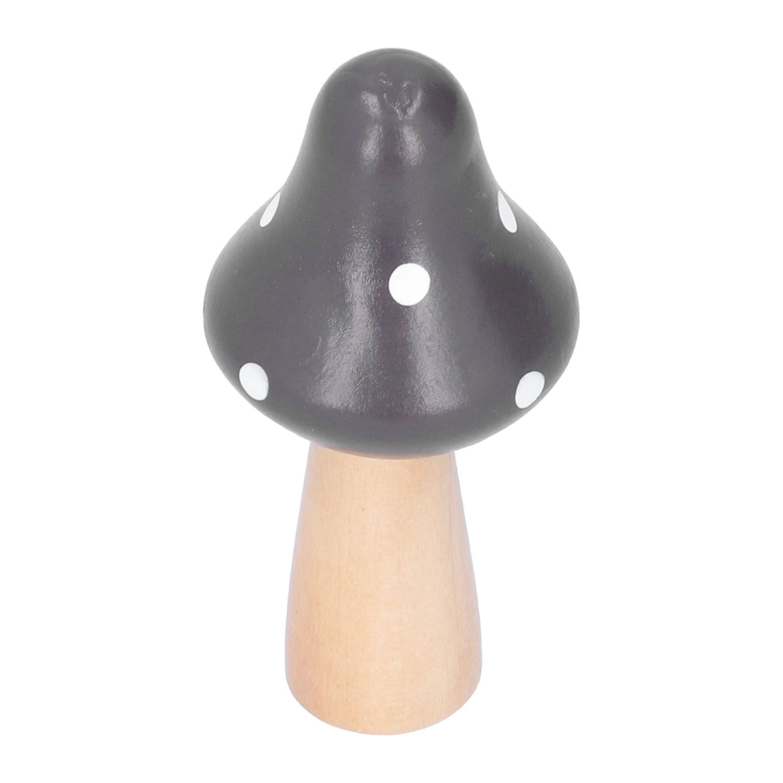 3Pcs/Set Mushroom Crafts Innovative Cute Wooden Ornaments Home Office Desktop view 13