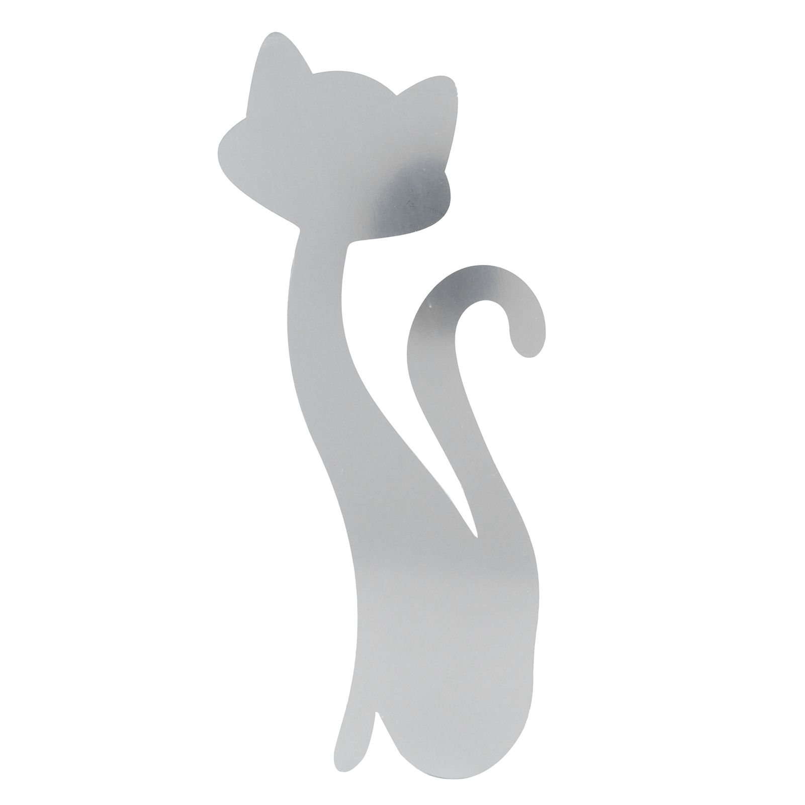 Cat Shape Mirror Wall Stickers Home Living Room Bedroom DIY Wall Art view 14