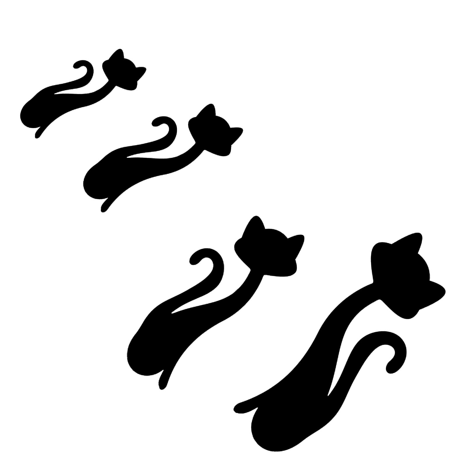 Cat Shape Mirror Wall Stickers Home Living Room Bedroom DIY Wall Art view 10