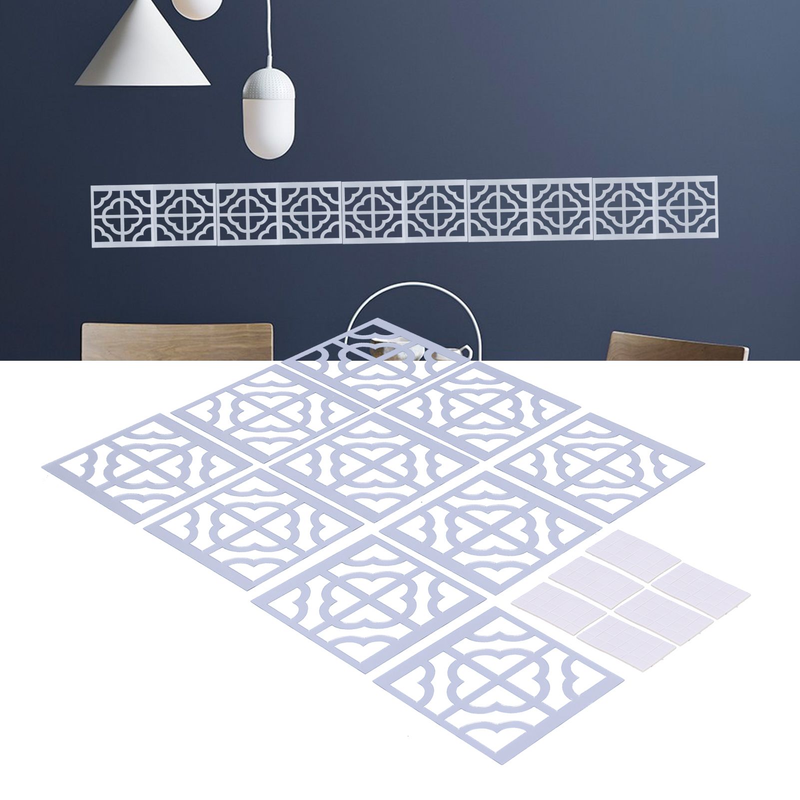 Wall Sticker DIY Mirror 3‑Dimensional Wall Decal Bedroom Sitting Room view 11