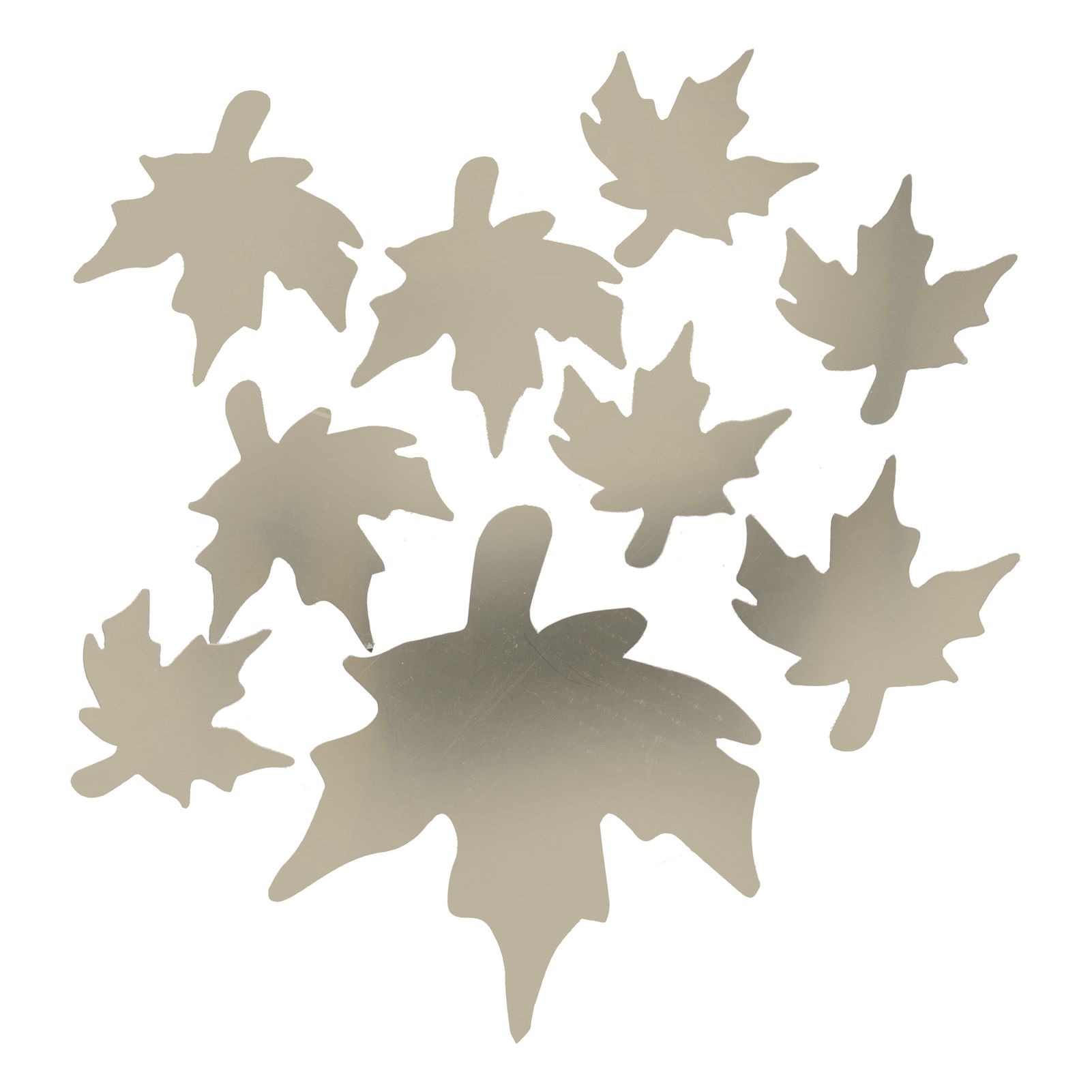 DIY Wall Stickers Maple Leaf Shape PVC Decals 3‑Dimensional Home Wall view 2