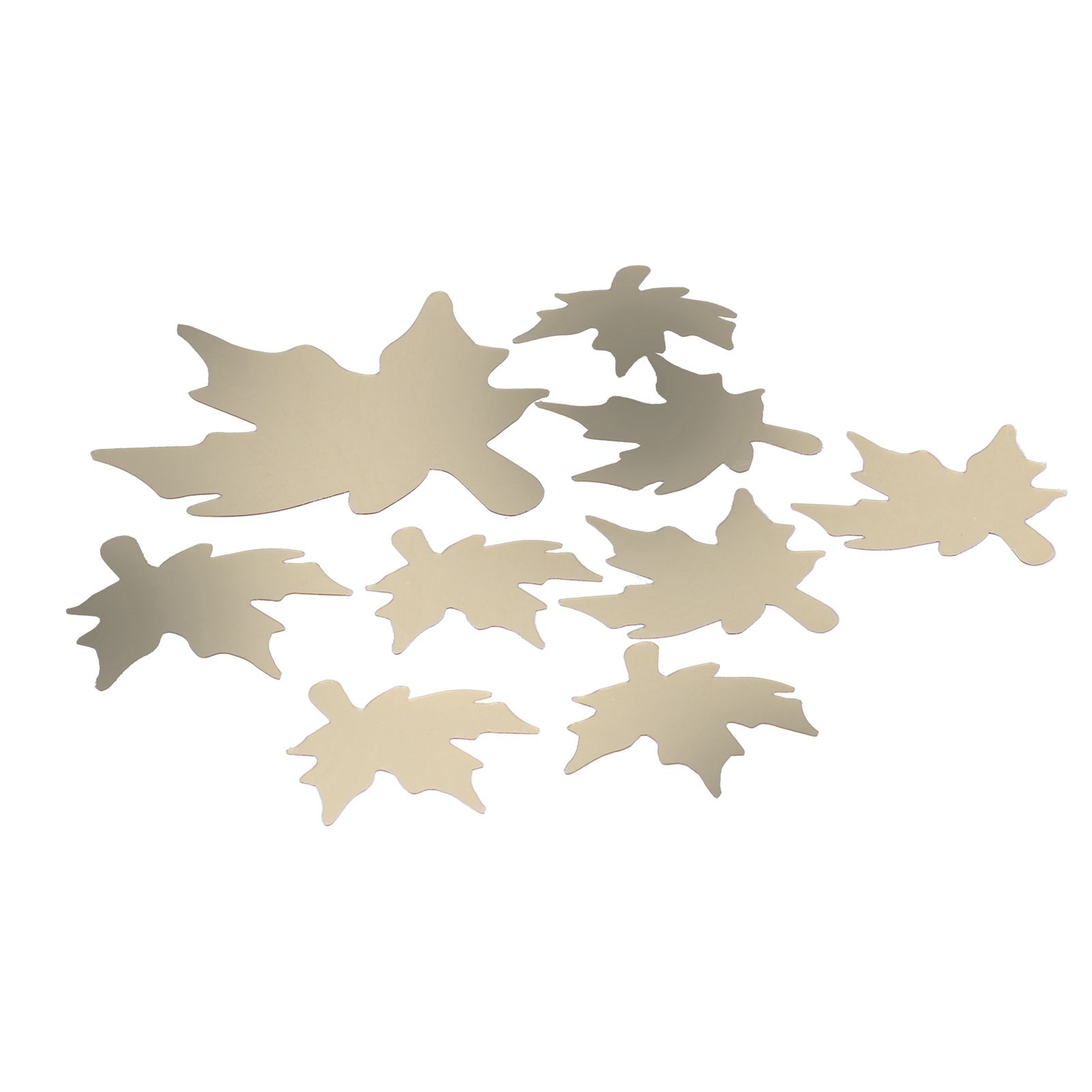 DIY Wall Stickers Maple Leaf Shape PVC Decals 3‑Dimensional Home Wall view 3