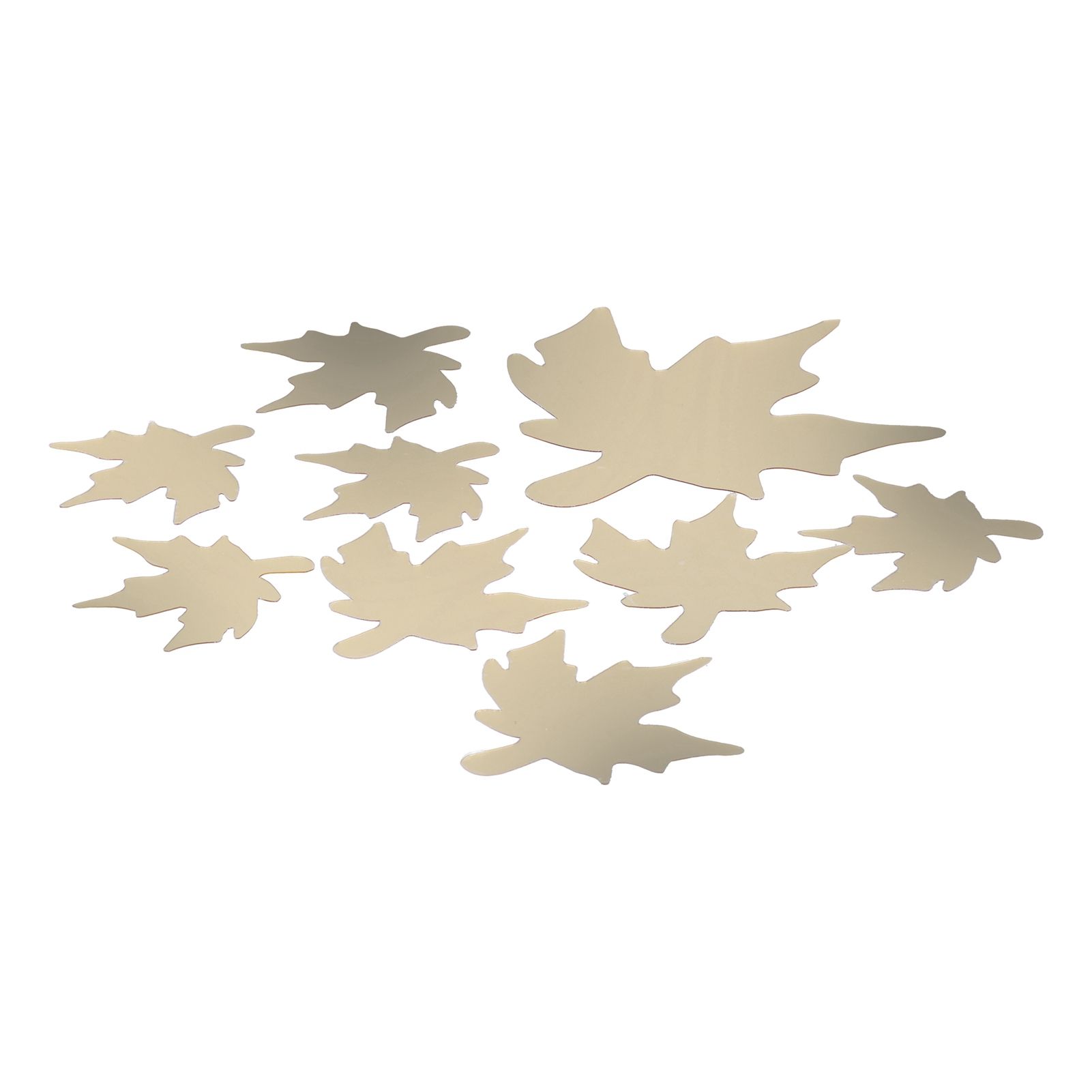 DIY Wall Stickers Maple Leaf Shape PVC Decals 3‑Dimensional Home Wall view 4