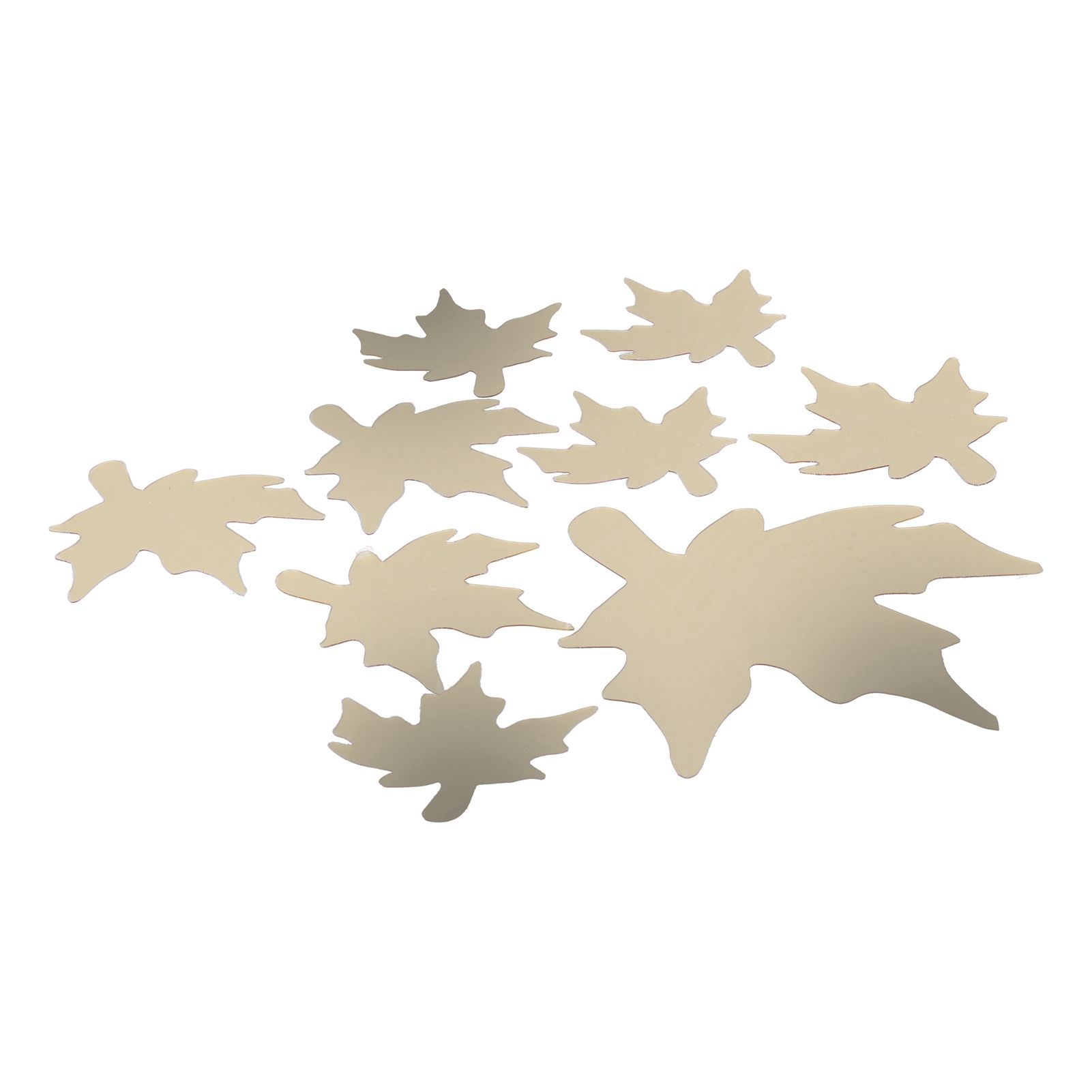 DIY Wall Stickers Maple Leaf Shape PVC Decals 3‑Dimensional Home Wall view 5