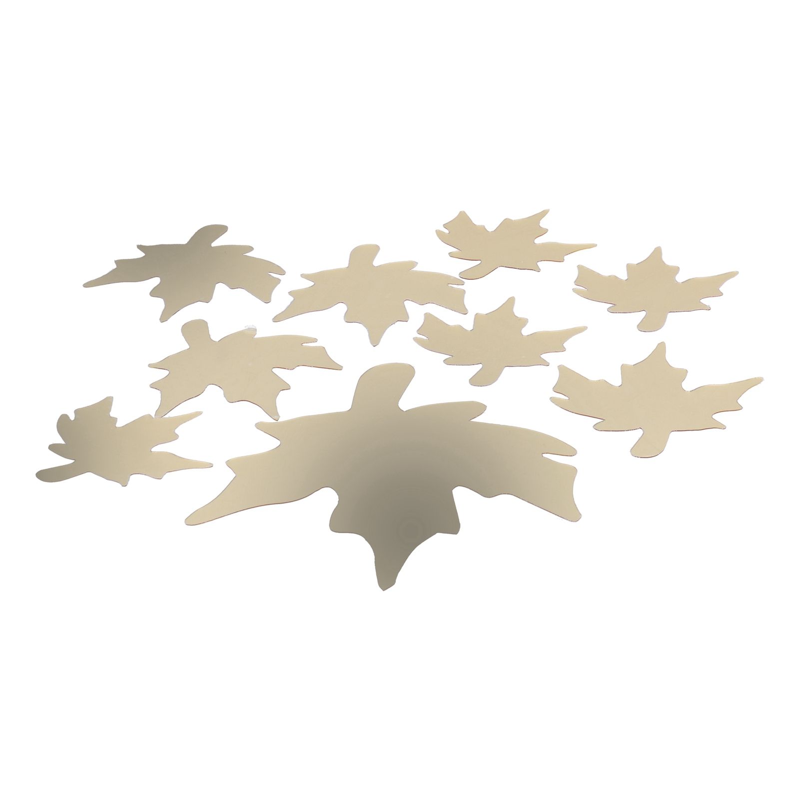 DIY Wall Stickers Maple Leaf Shape PVC Decals 3‑Dimensional Home Wall view 6