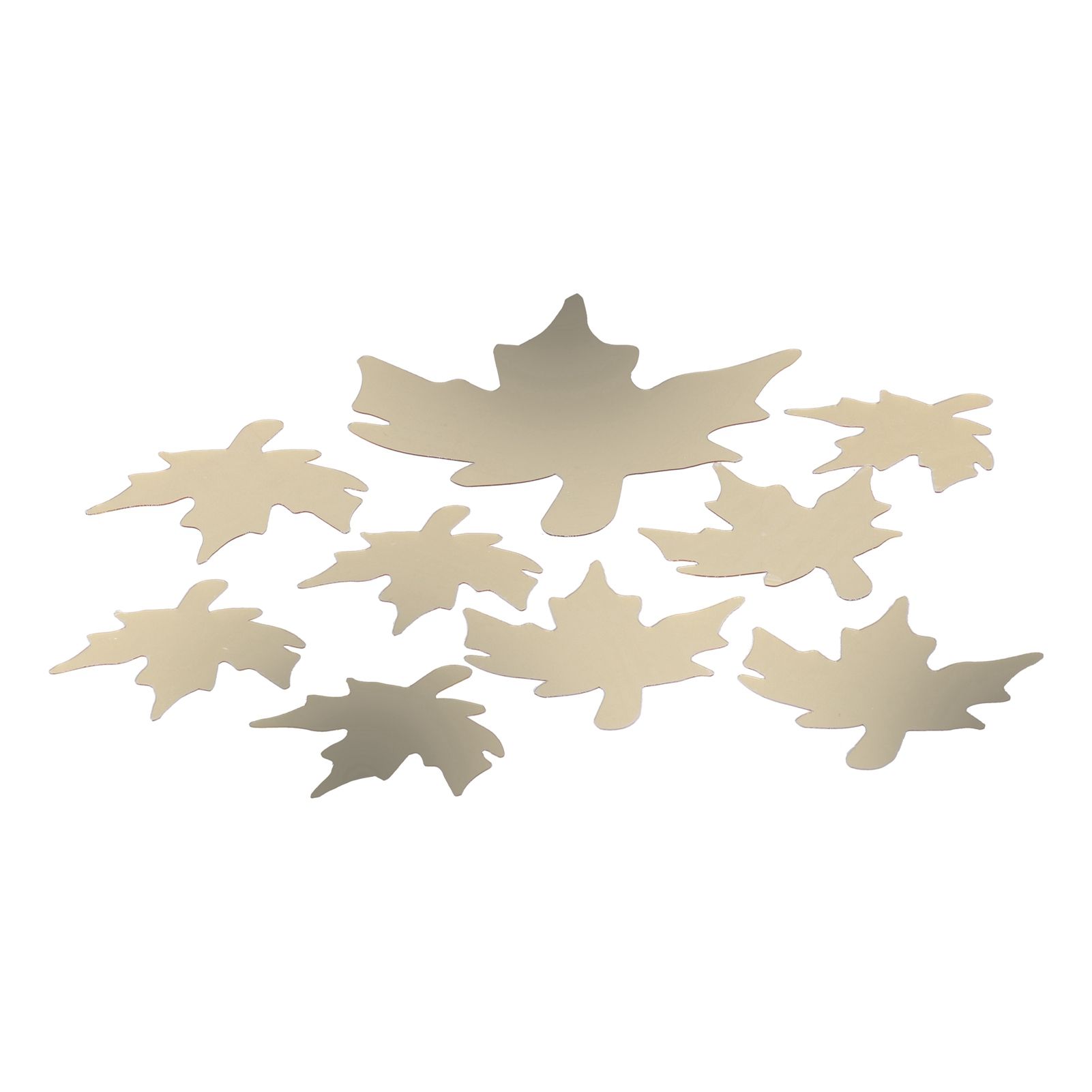 DIY Wall Stickers Maple Leaf Shape PVC Decals 3‑Dimensional Home Wall view 8