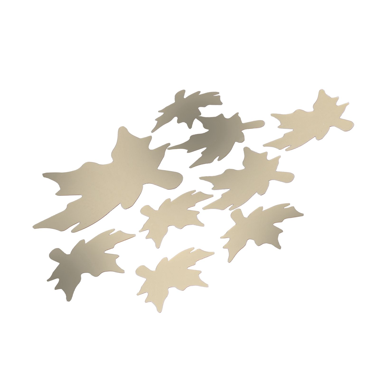 DIY Wall Stickers Maple Leaf Shape PVC Decals 3‑Dimensional Home Wall view 9