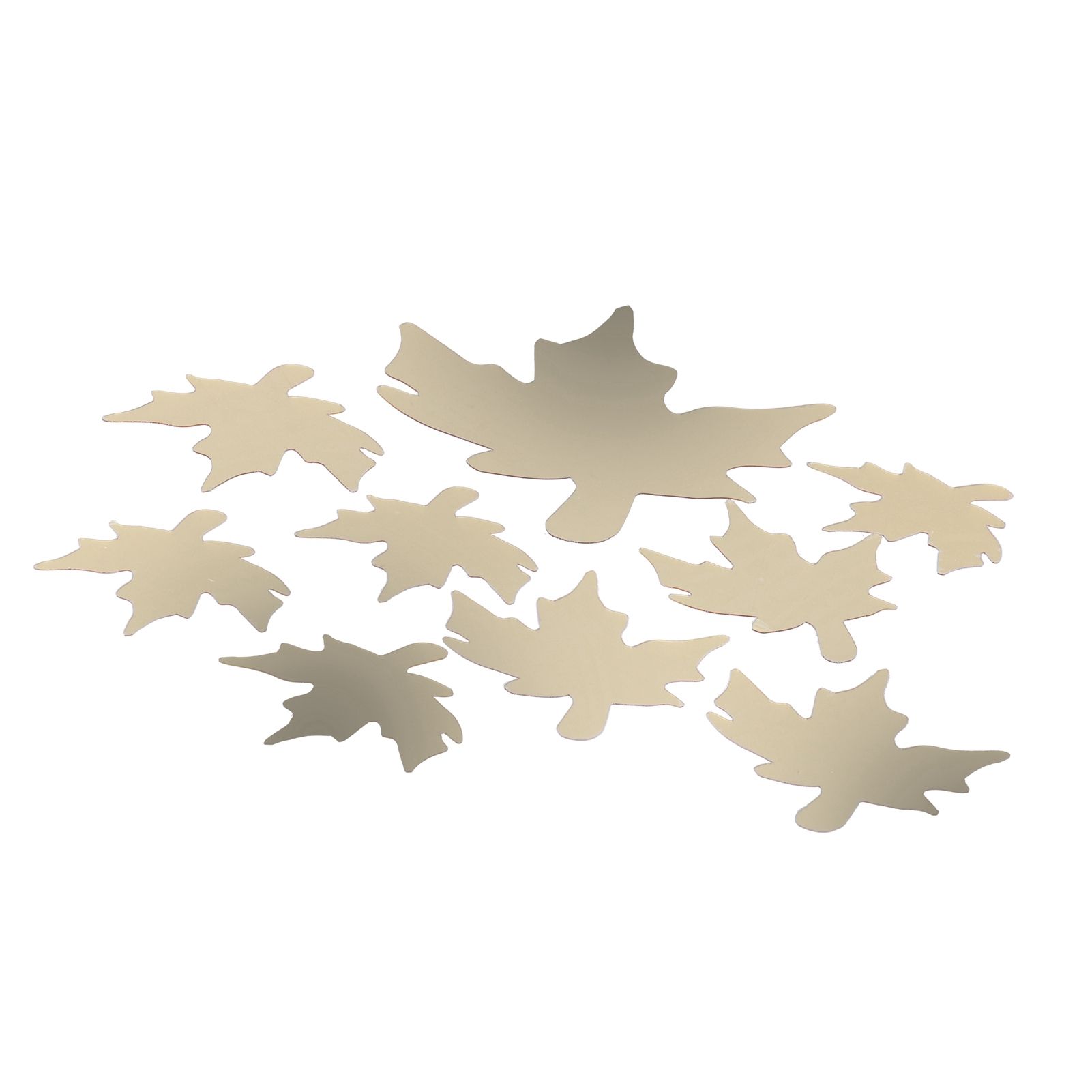 DIY Wall Stickers Maple Leaf Shape PVC Decals 3‑Dimensional Home Wall view 10