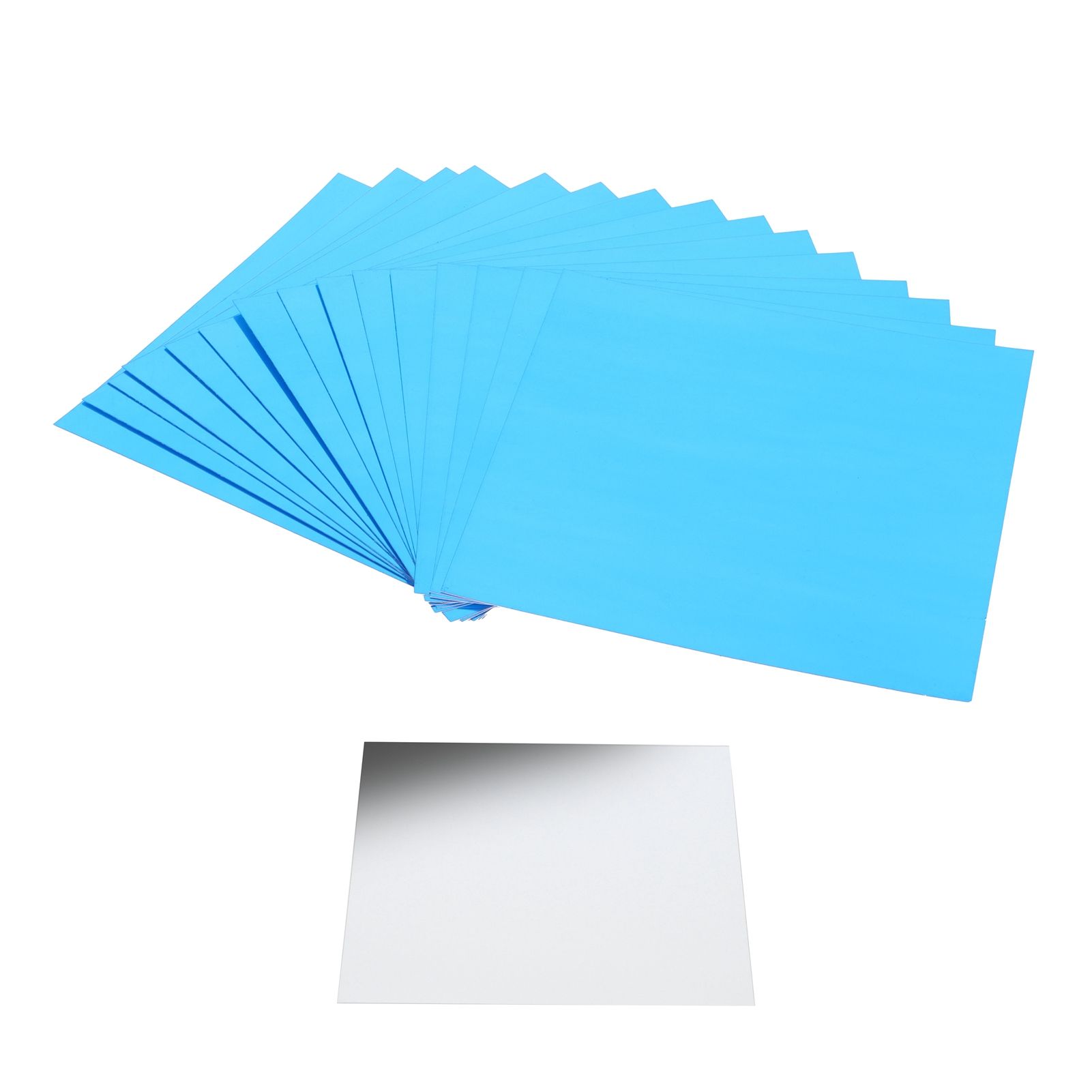 Mirror Wall Sticker DIY Square SelfAdhesive Decals for Home Bathroom Bedroom — image 1