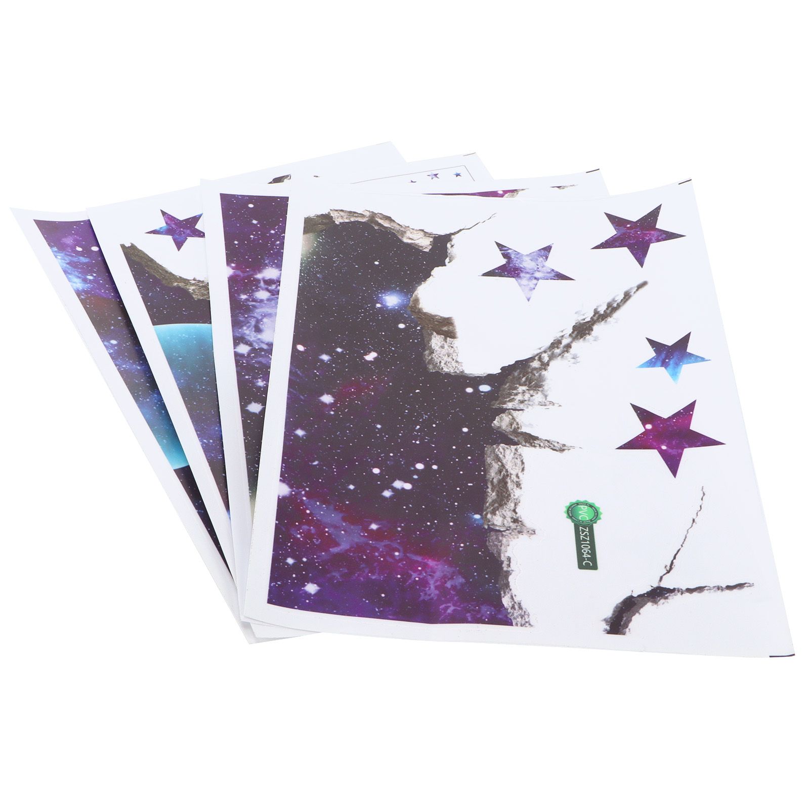 DIY Wall Sticker 3‑Dimensional Star Universe Decals Living Room Bedroom Decoration view 2