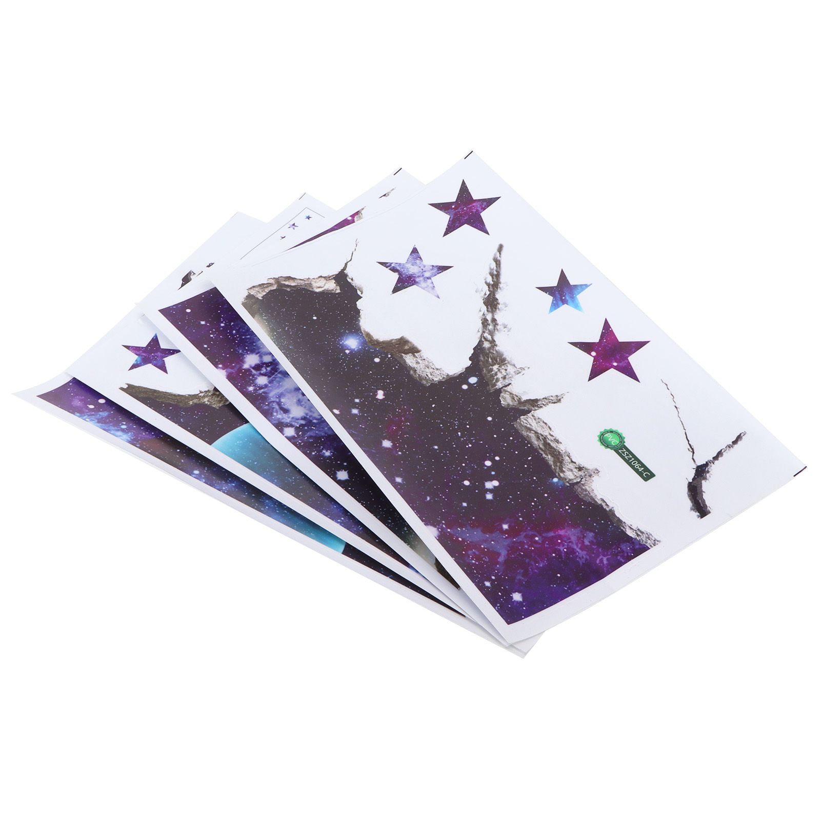 DIY Wall Sticker 3‑Dimensional Star Universe Decals Living Room Bedroom Decoration view 3