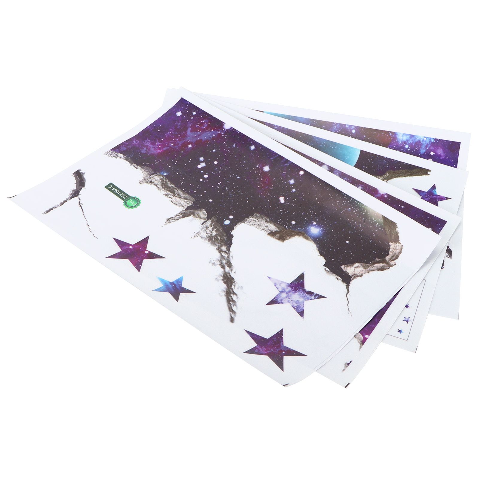 DIY Wall Sticker 3‑Dimensional Star Universe Decals Living Room Bedroom Decoration view 5