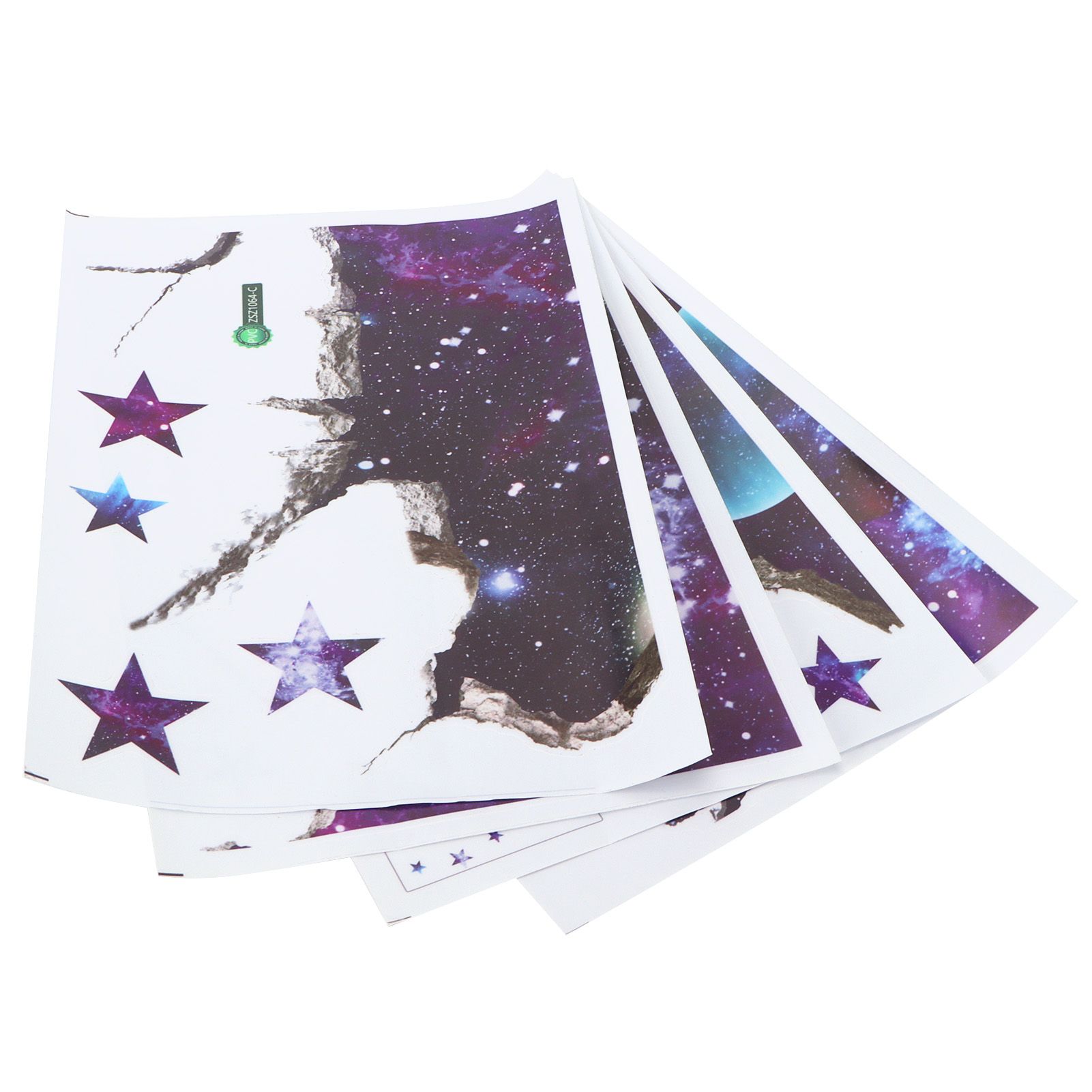 DIY Wall Sticker 3‑Dimensional Star Universe Decals Living Room Bedroom Decoration view 6