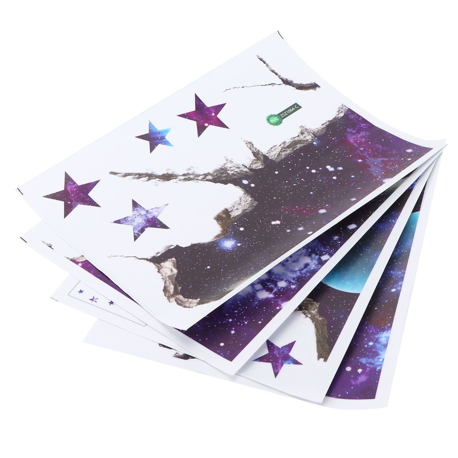 DIY Wall Sticker 3‑Dimensional Star Universe Decals Living Room Bedroom Decoration view 7