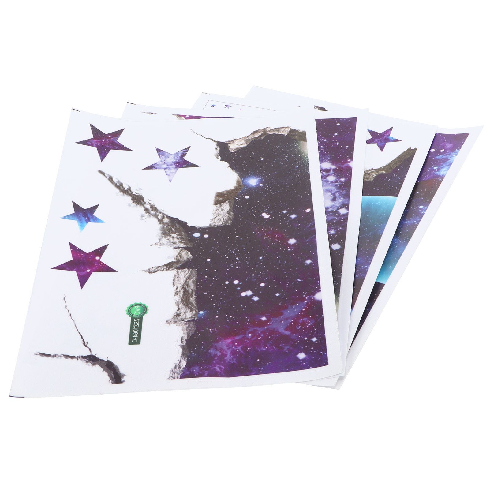 DIY Wall Sticker 3‑Dimensional Star Universe Decals Living Room Bedroom Decoration view 8