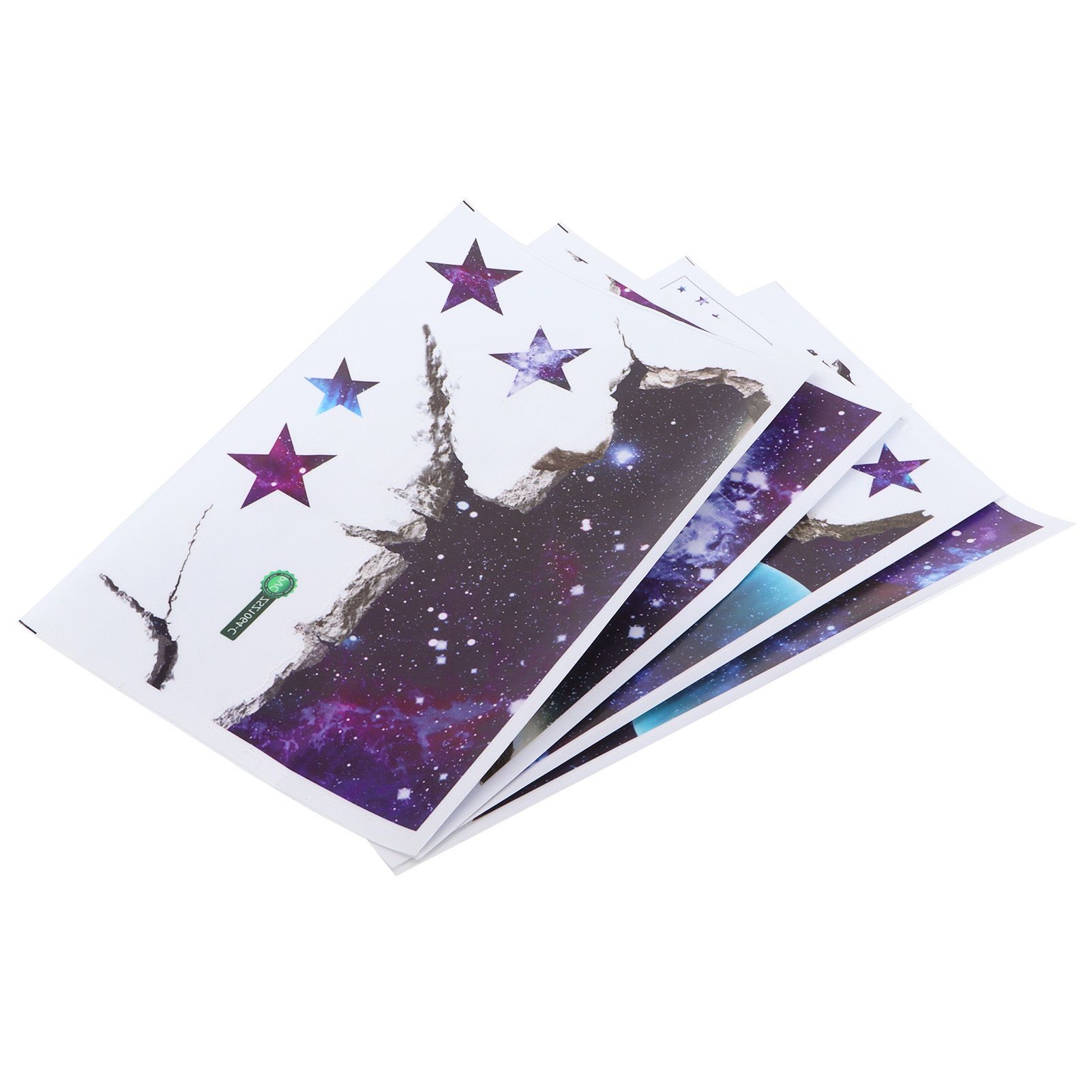 DIY Wall Sticker 3‑Dimensional Star Universe Decals Living Room Bedroom Decoration view 9