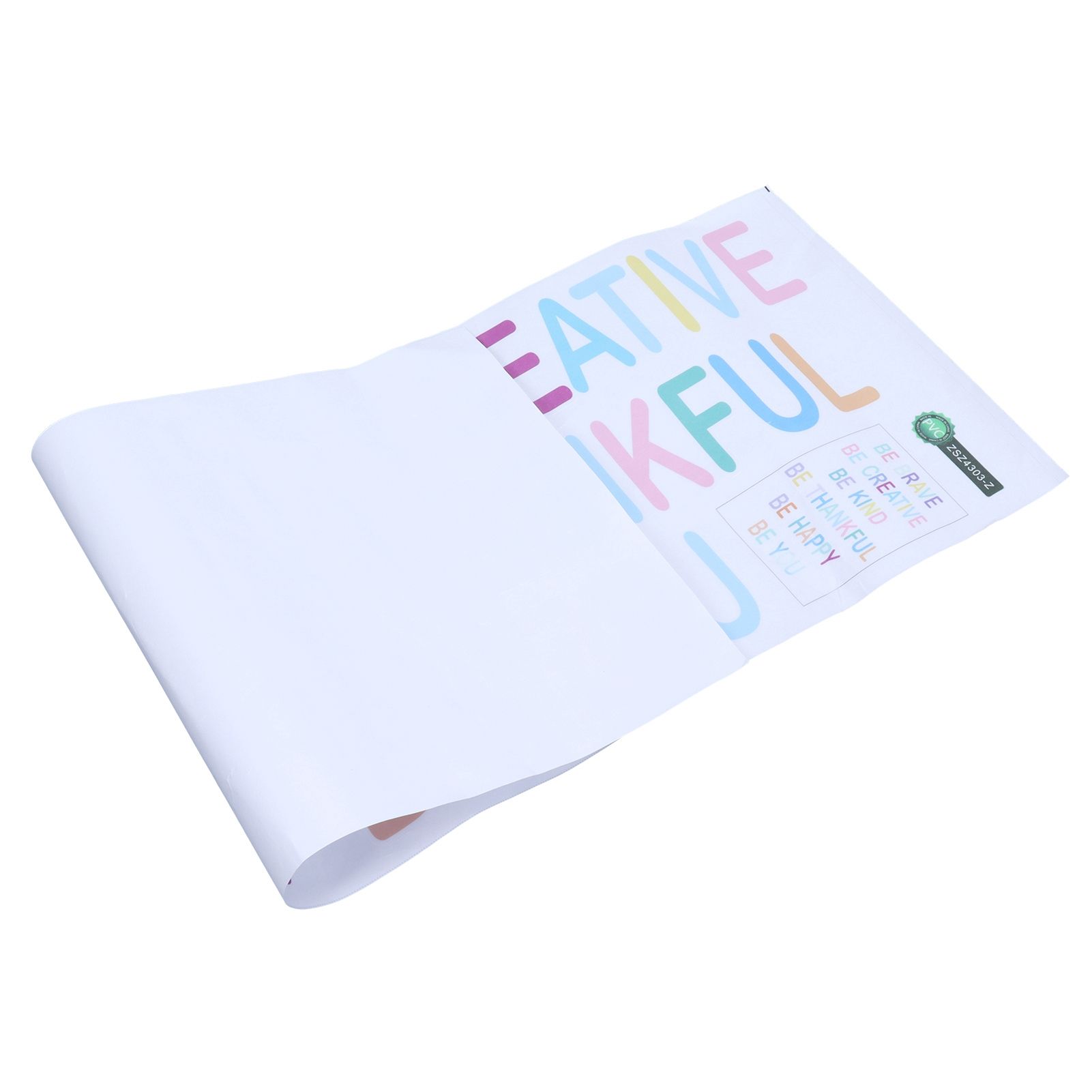 Wall Sticker Colorful English Alphabet Decal Bedroom Living Room Background view 3