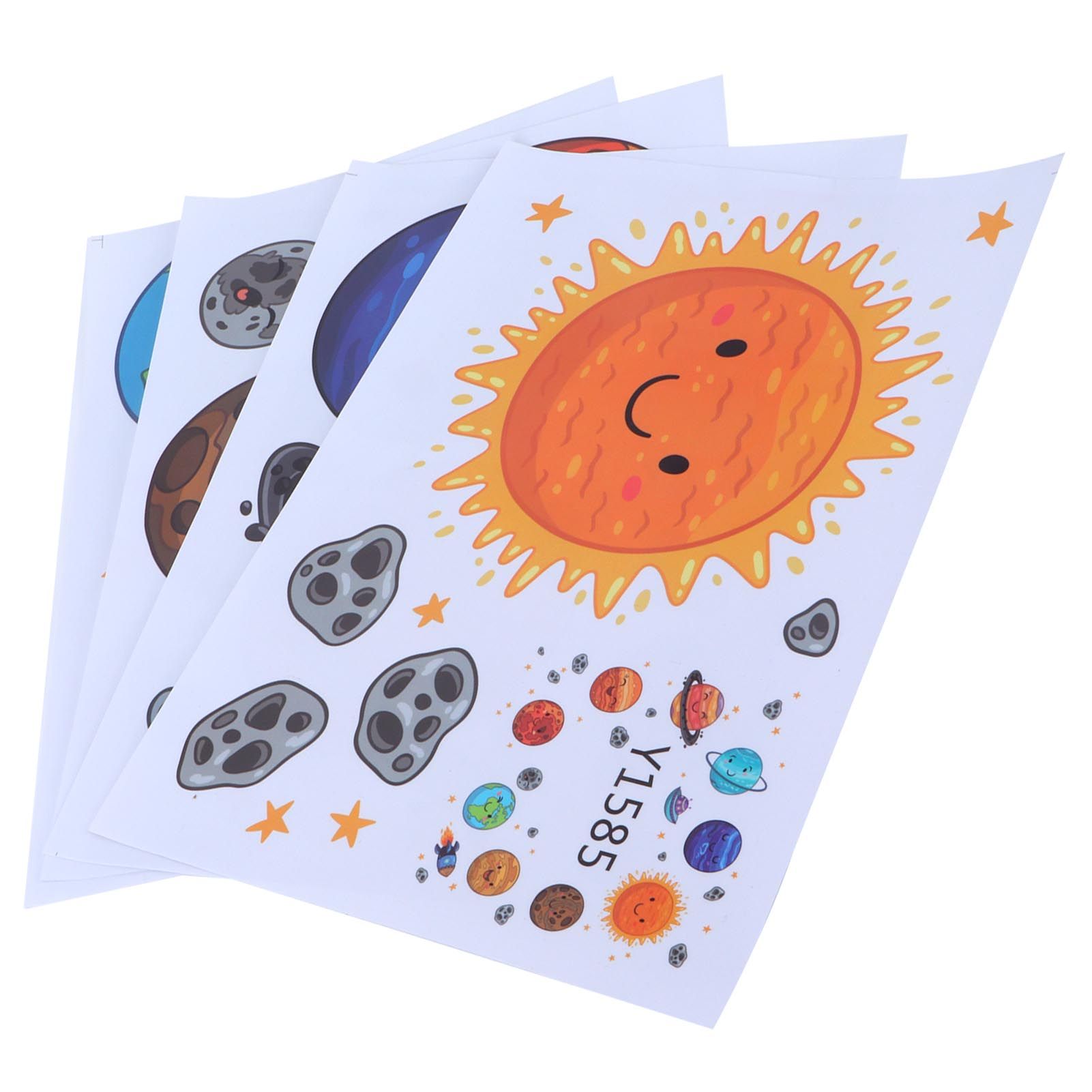 DIY Wallpaper Cosmic Star Sky Pattern Self-Adhesive Wall Sticker for Living view 8