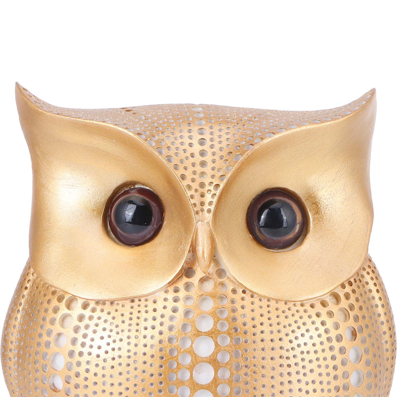 Owl Statue Figurine Nordic Resin Animal Sculpture Ornament Craft Home Desktop view 13