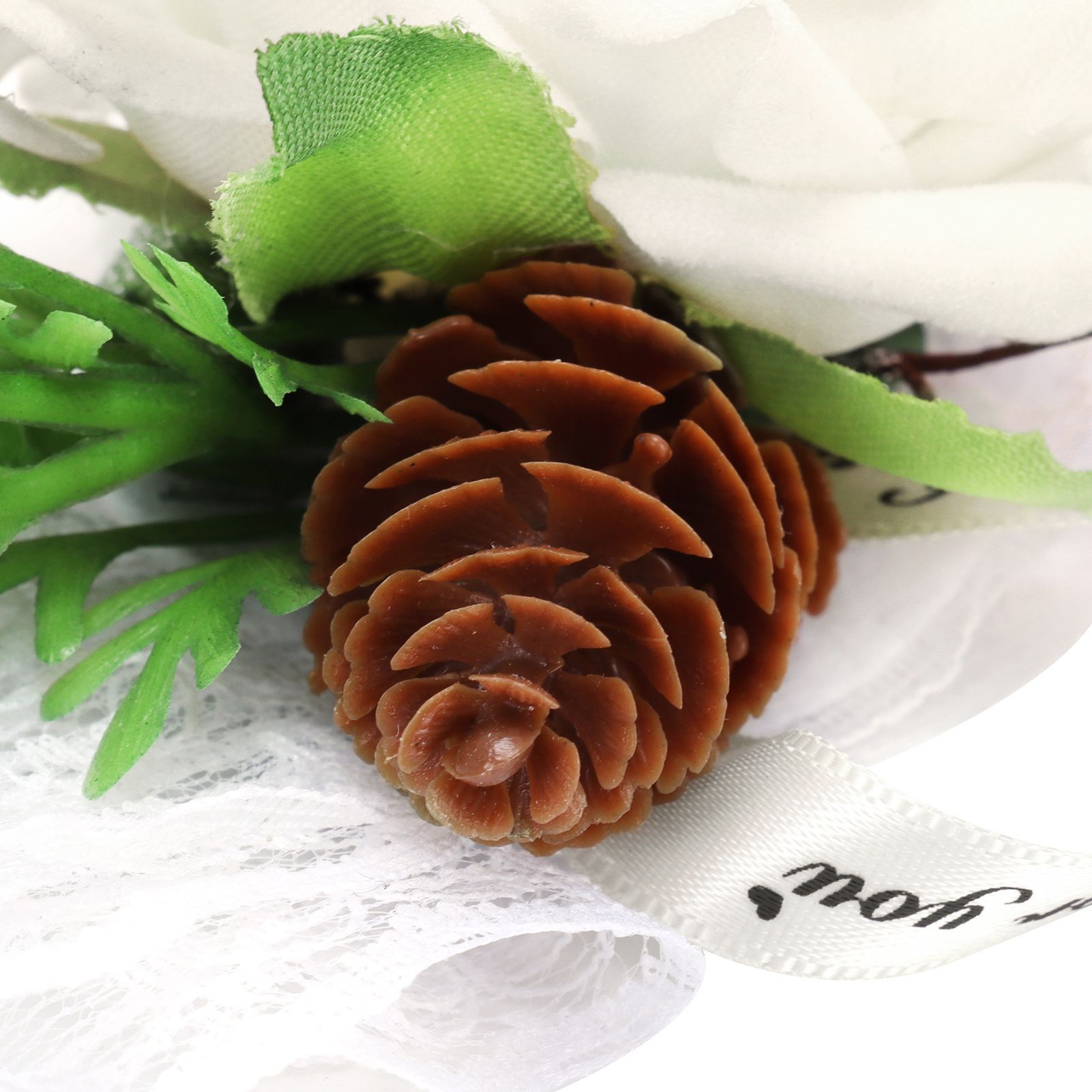 2Pcs Bridesmaid Silk Wrist Flower Bridal Corsage Wedding Ceremony Decoration view 13