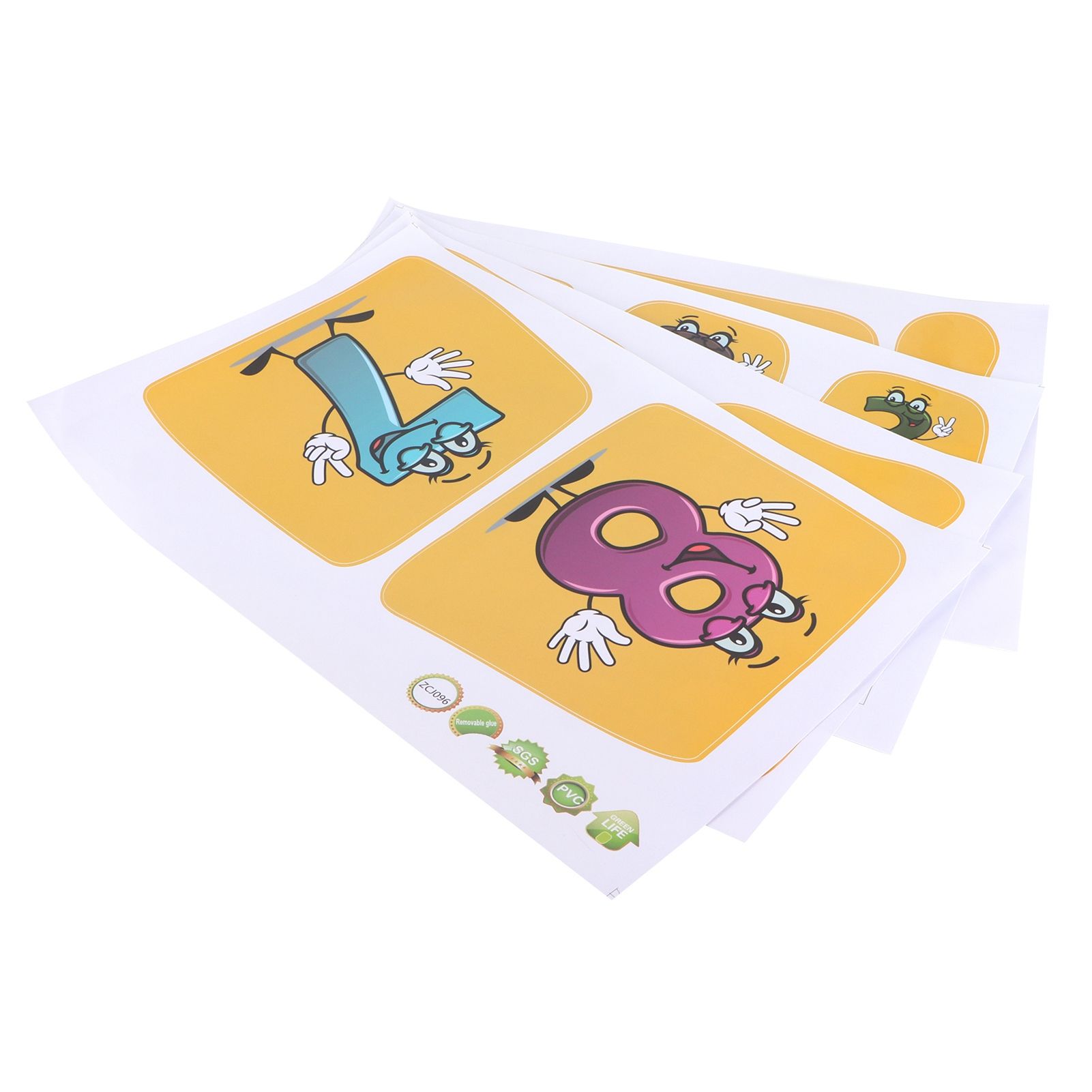 Innovative Stickers Number Jumping Grid Ground Decals for Home Nursery view 4