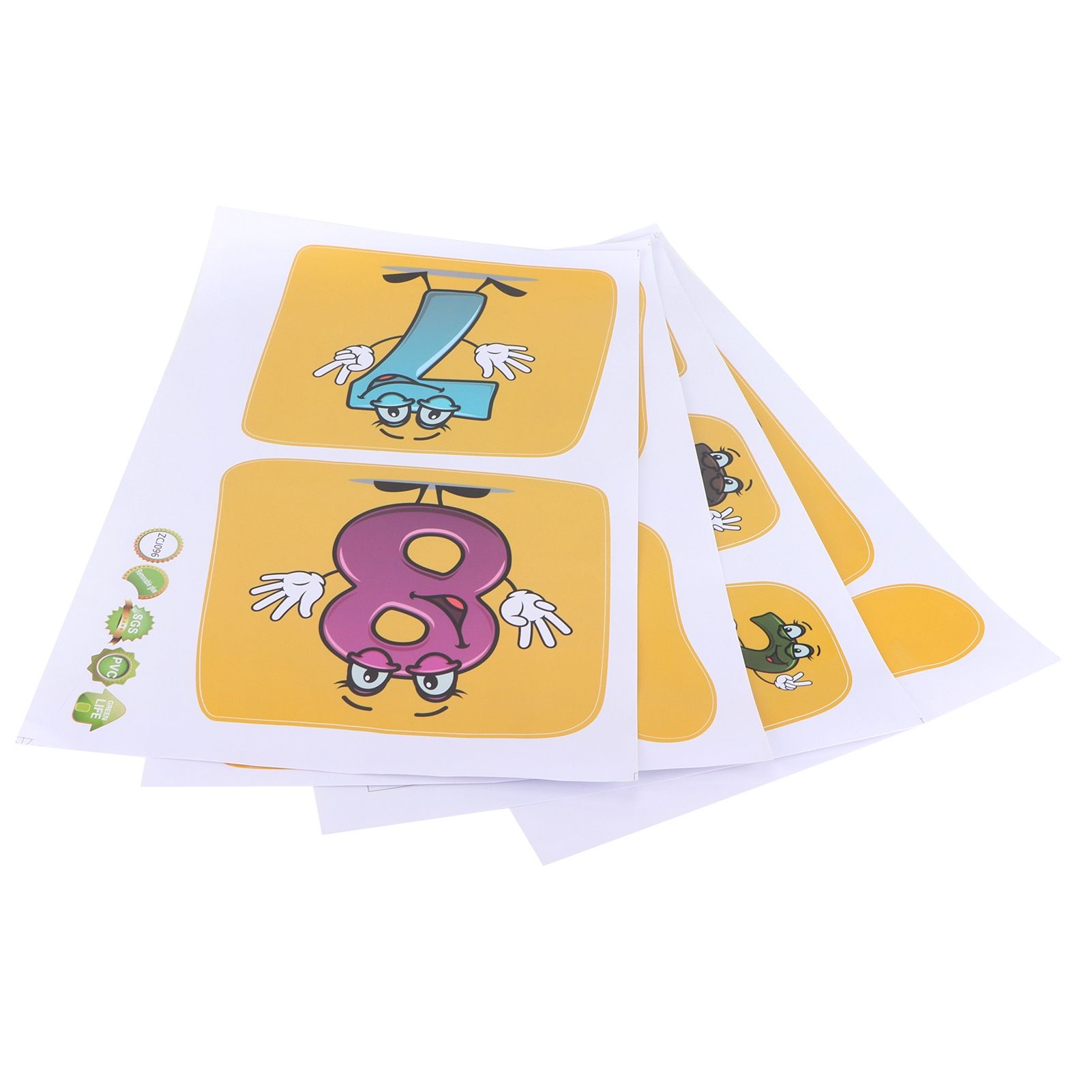 Innovative Stickers Number Jumping Grid Ground Decals for Home Nursery view 5