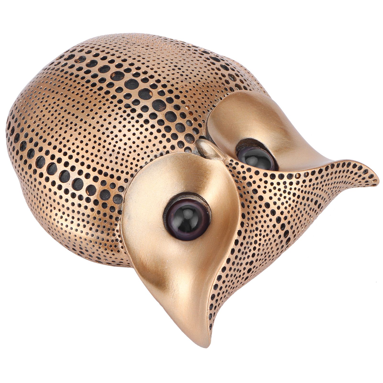 Owl Statue Figurine Ornament Innovative Resin Animal Sculpture Art Crafts Home view 5