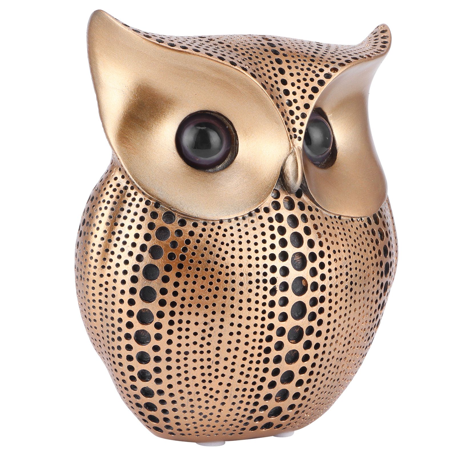 Owl Statue Figurine Ornament Innovative Resin Animal Sculpture Art Crafts Home view 10