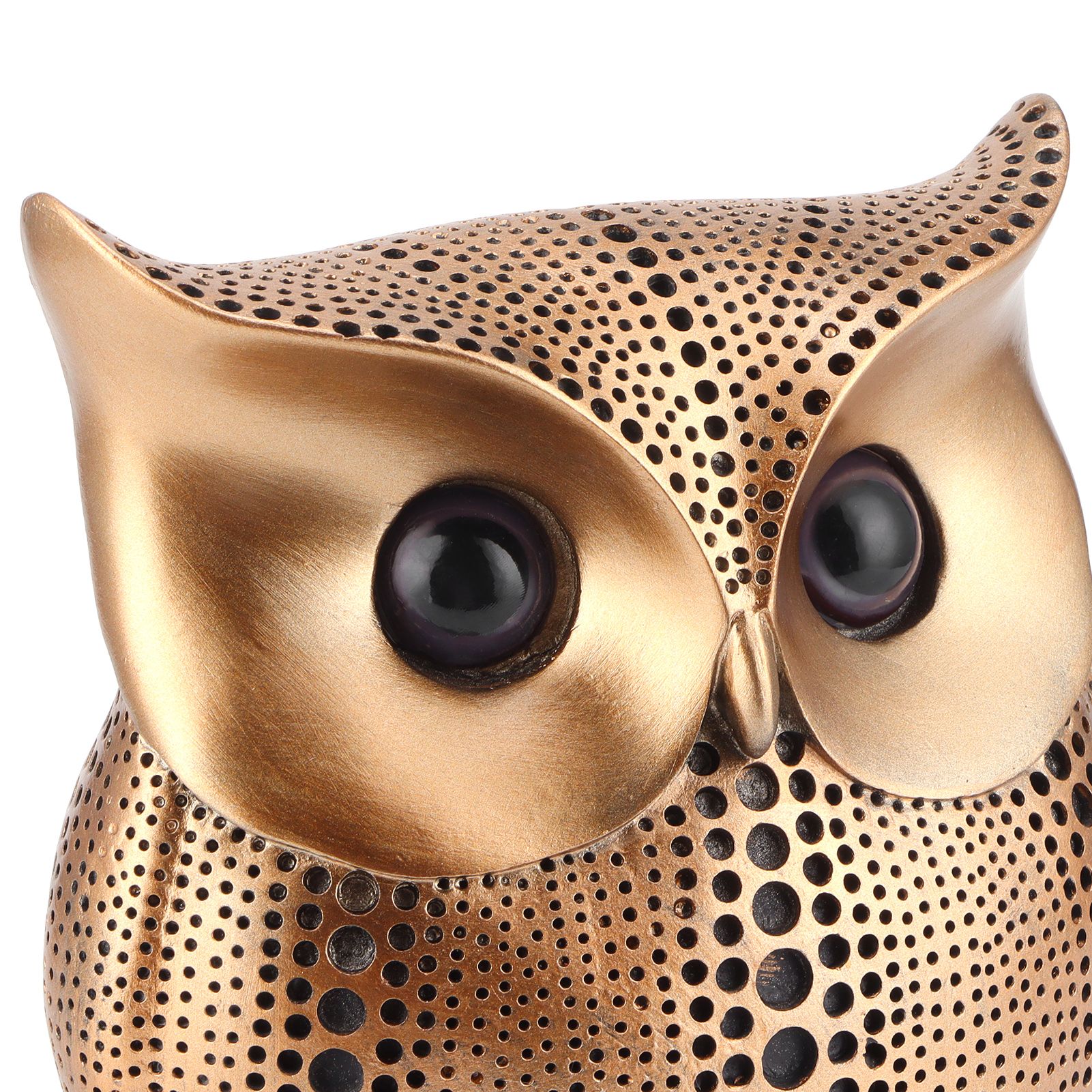 Owl Statue Figurine Ornament Innovative Resin Animal Sculpture Art Crafts Home view 14